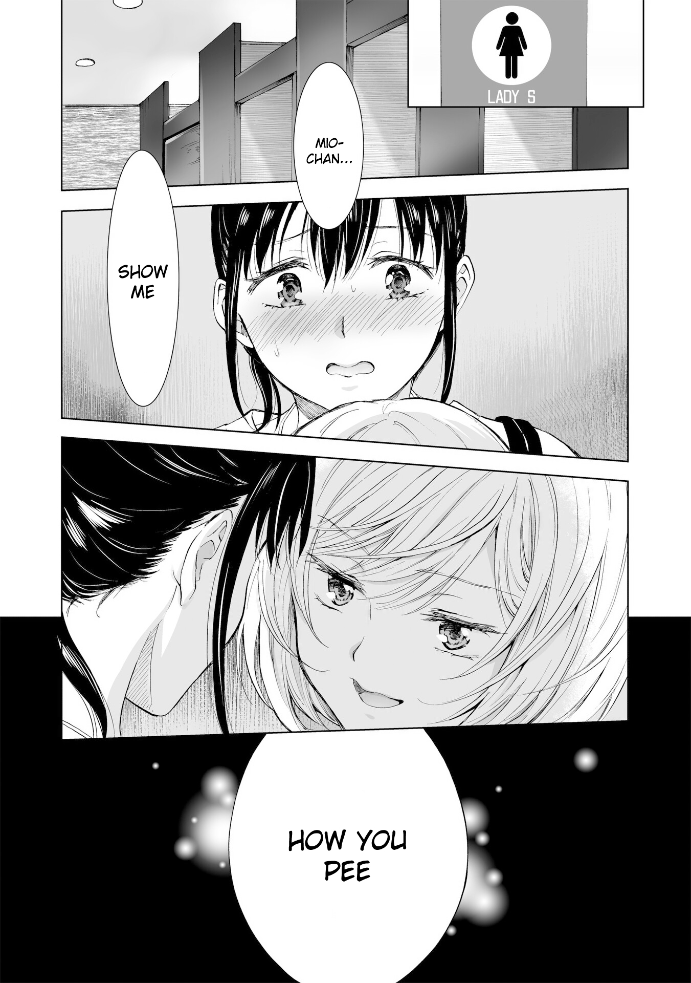 Hearts of Two Girls Will Be Connect, Only by Their Painful Acts Chapter 13 - Page 1