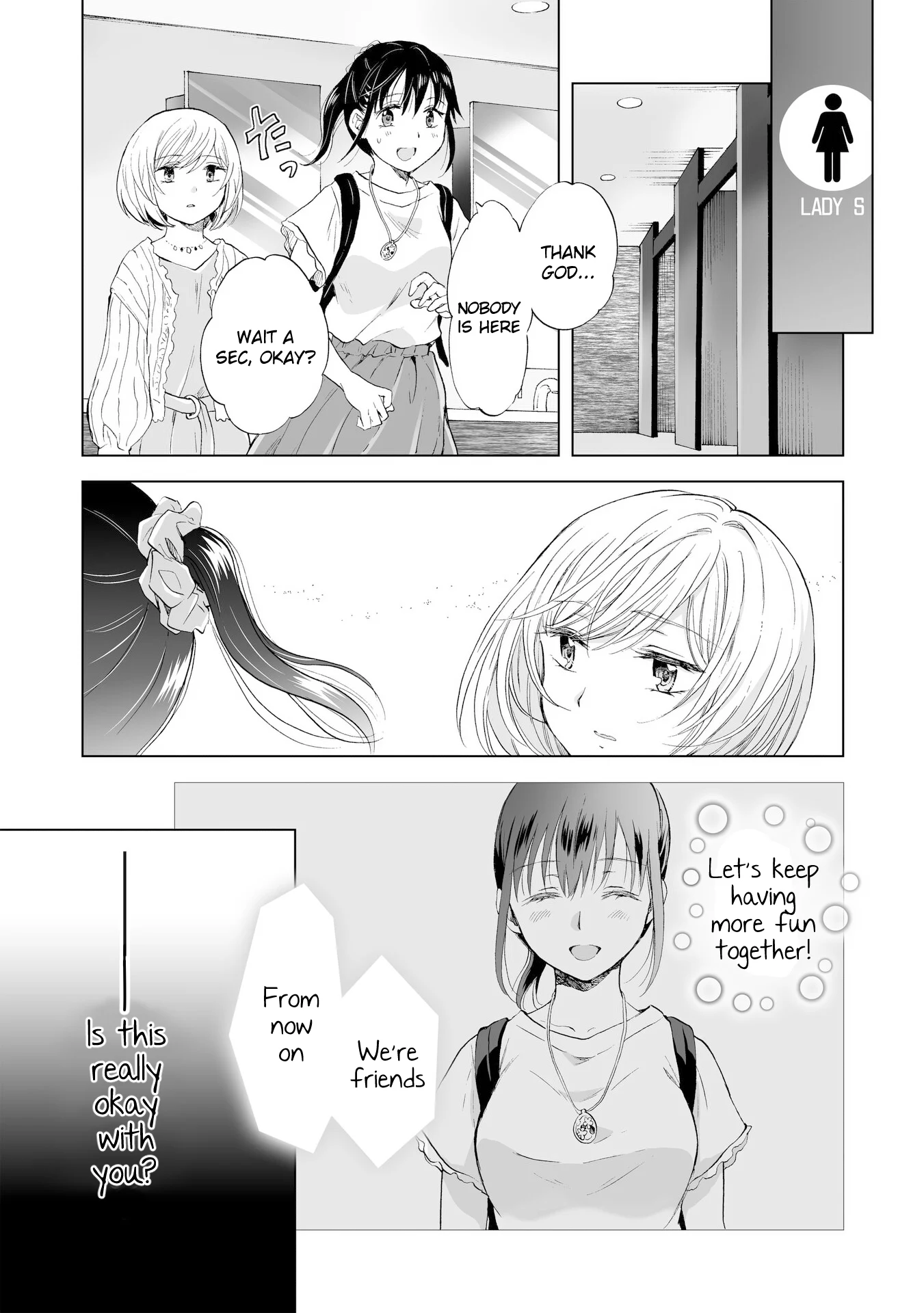 Hearts of Two Girls Will Be Connect, Only by Their Painful Acts Chapter 13 - Page 25