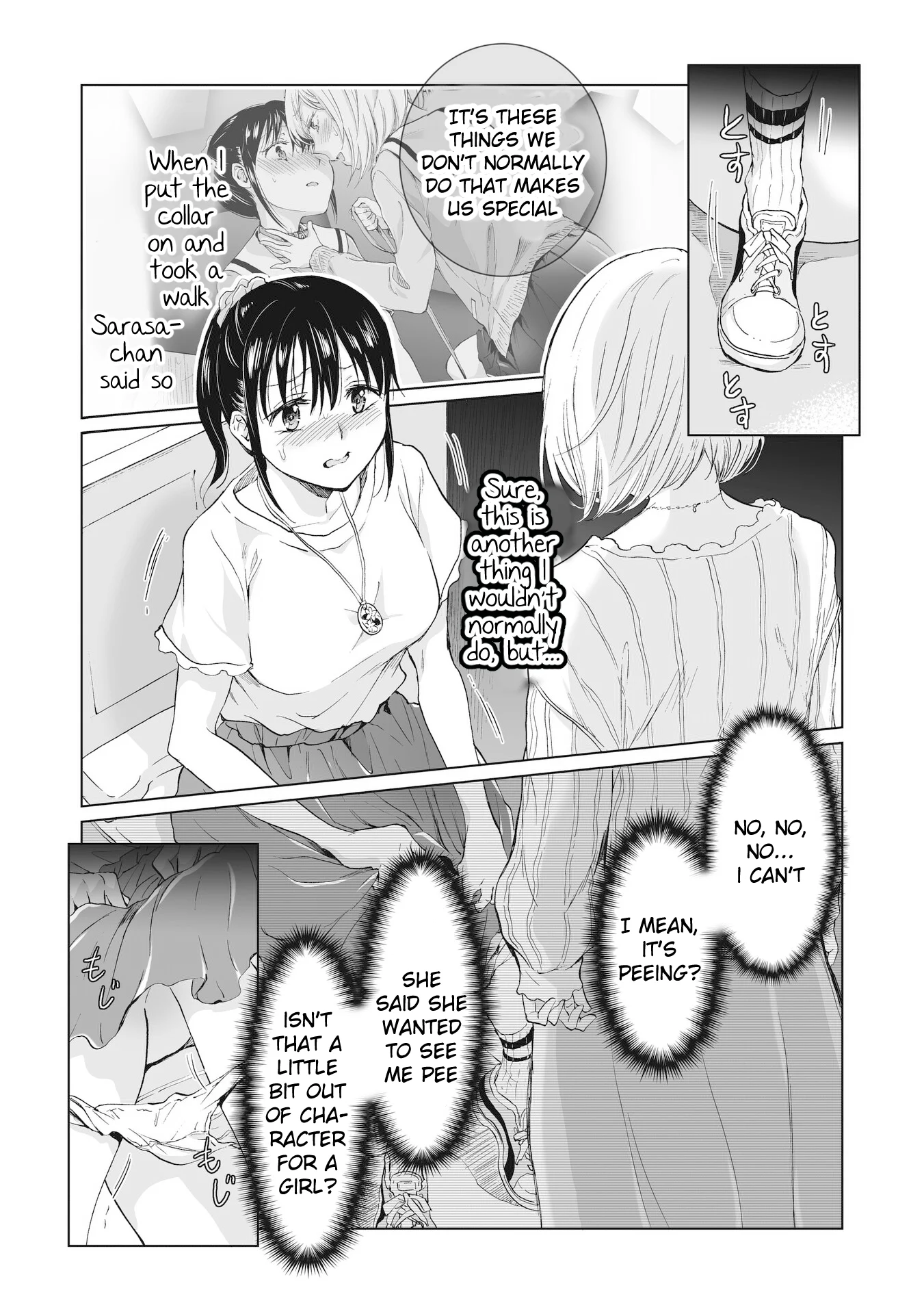Hearts of Two Girls Will Be Connect, Only by Their Painful Acts Chapter 14.2 - Page 1