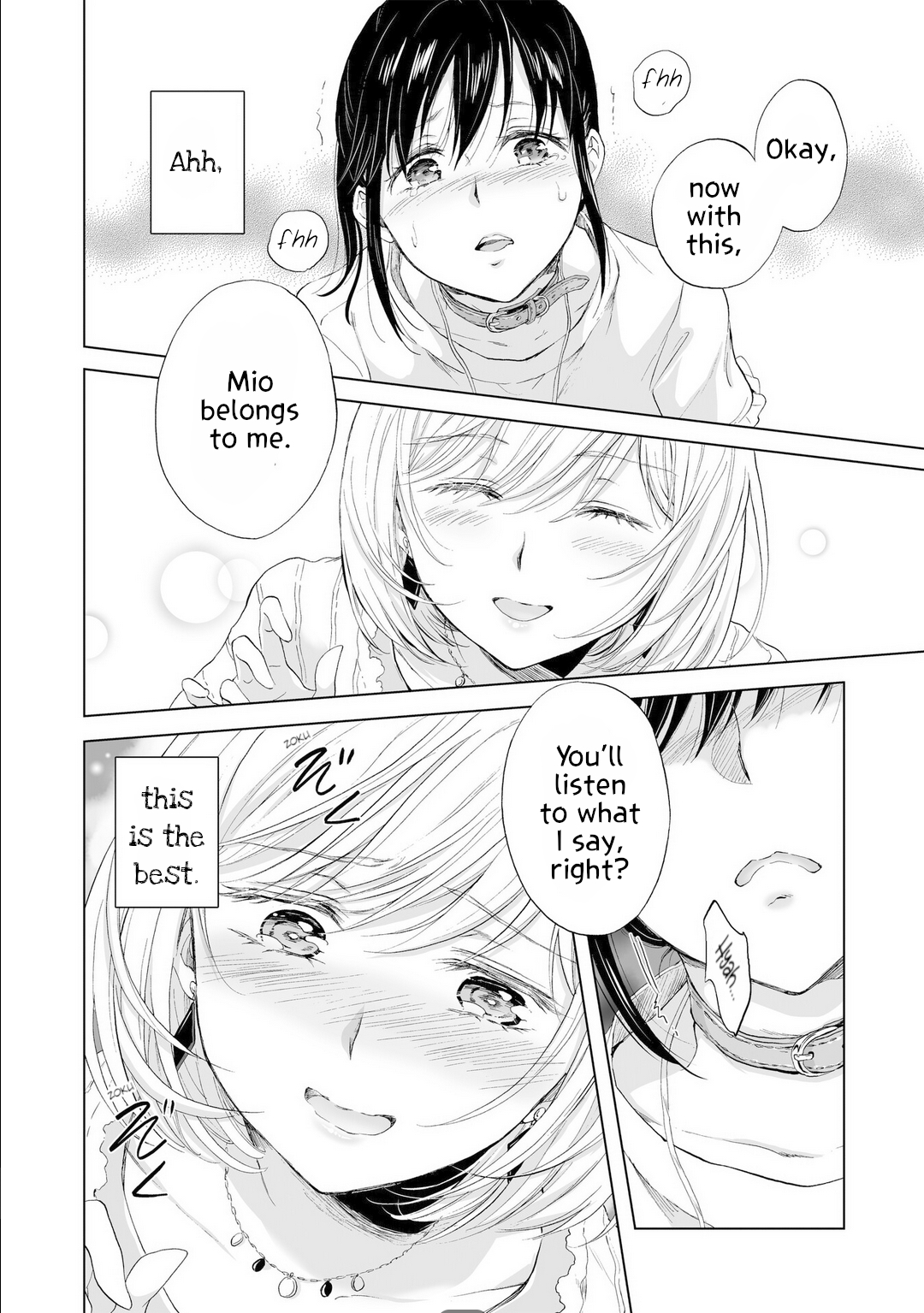 Hearts of Two Girls Will Be Connect, Only by Their Painful Acts Chapter 14 - Page 28