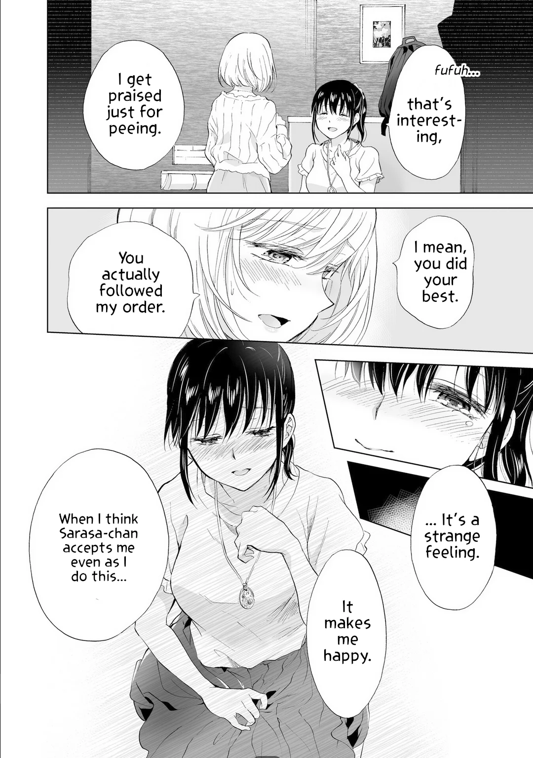 Hearts of Two Girls Will Be Connect, Only by Their Painful Acts Chapter 14 - Page 38