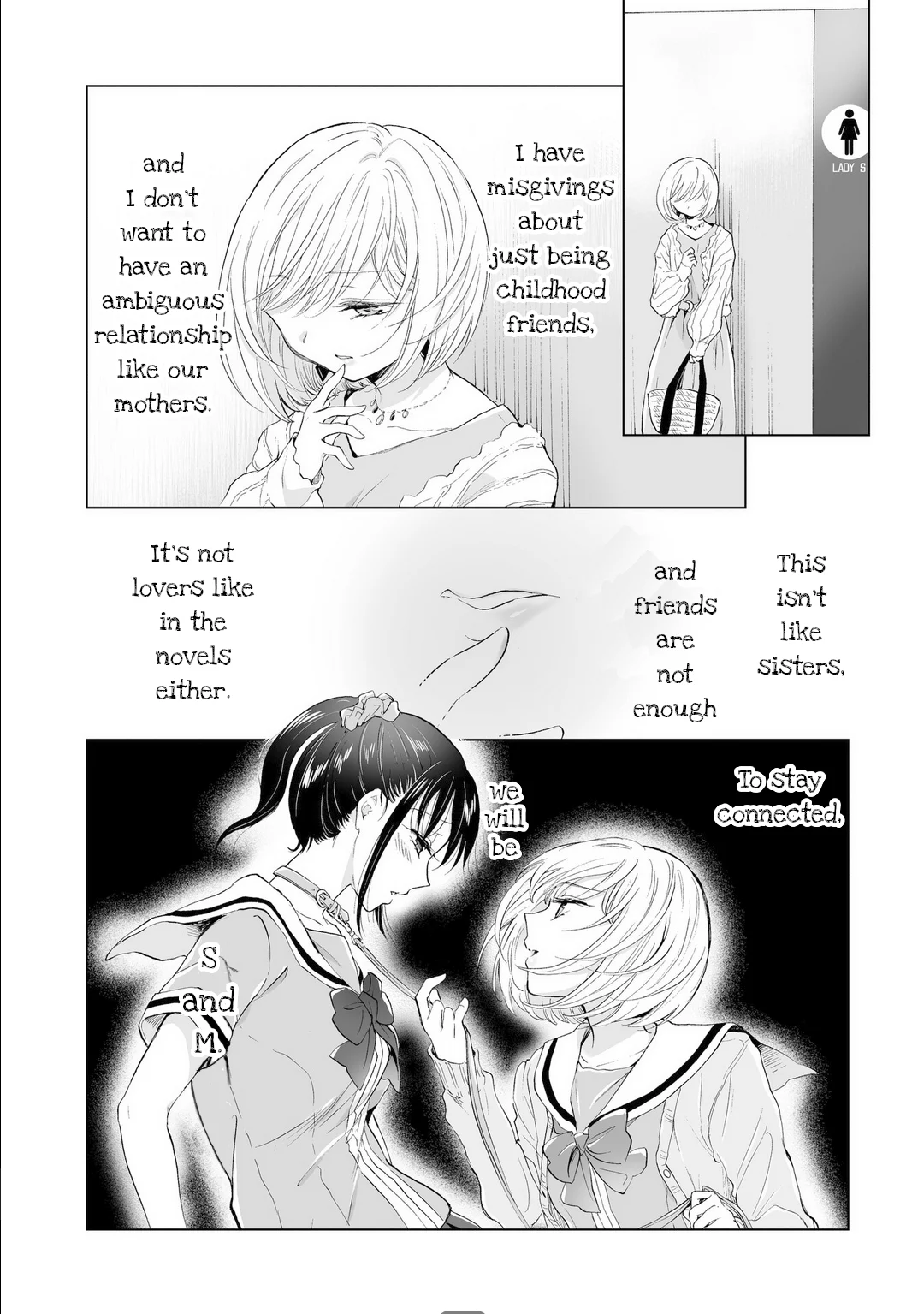 Hearts of Two Girls Will Be Connect, Only by Their Painful Acts Chapter 14 - Page 42