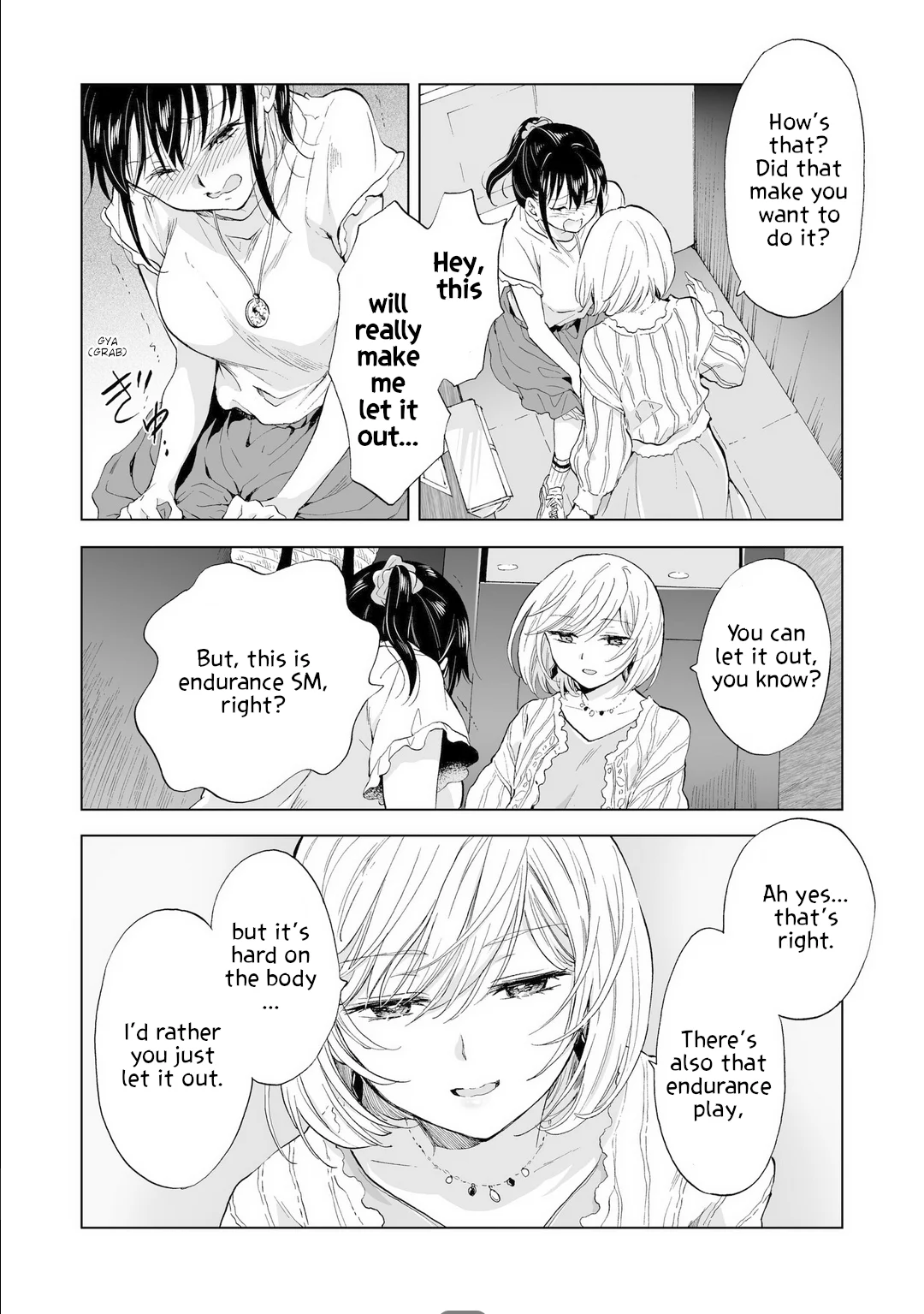 Hearts of Two Girls Will Be Connect, Only by Their Painful Acts Chapter 14 - Page 7