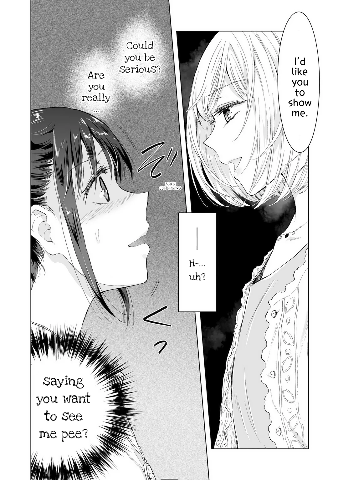 Hearts of Two Girls Will Be Connect, Only by Their Painful Acts Chapter 14 - Page 10