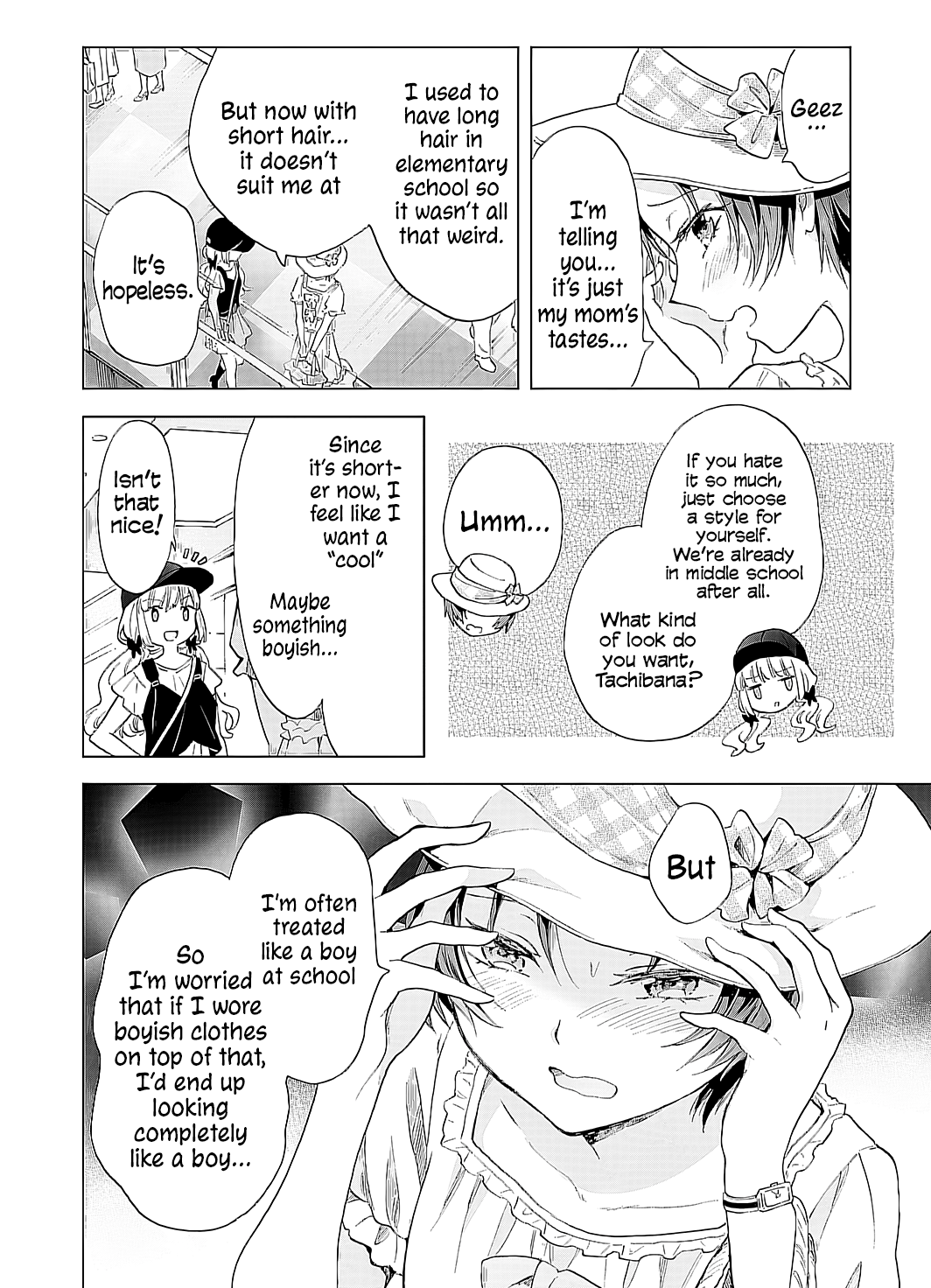 Hearts of Two Girls Will Be Connect, Only by Their Painful Acts Chapter 15 - Page 3