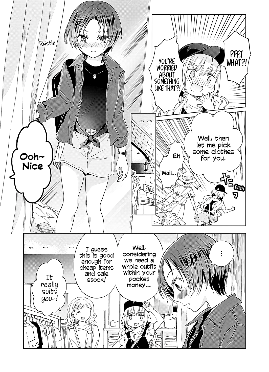 Hearts of Two Girls Will Be Connect, Only by Their Painful Acts Chapter 15 - Page 4