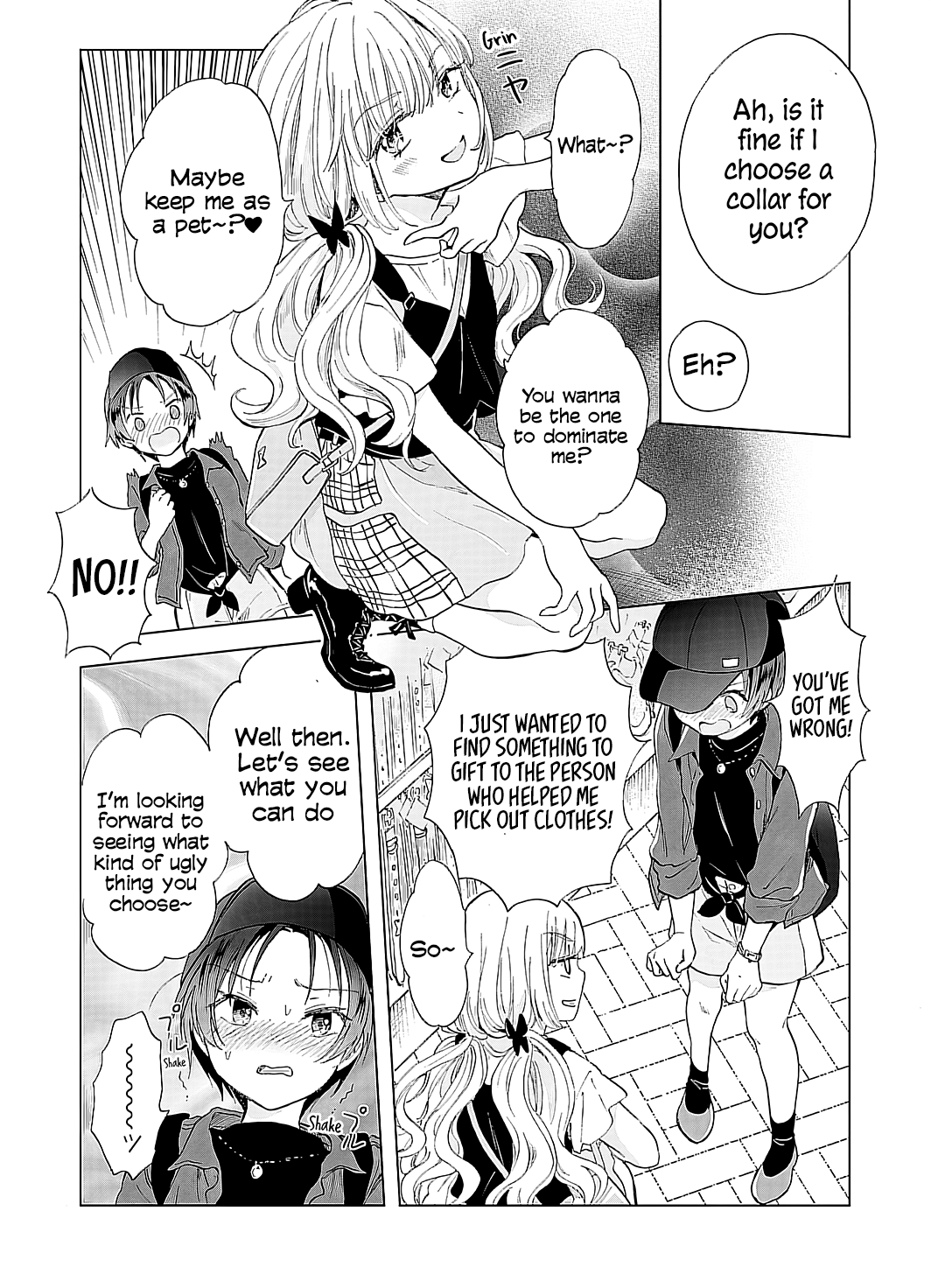 Hearts of Two Girls Will Be Connect, Only by Their Painful Acts Chapter 15 - Page 8