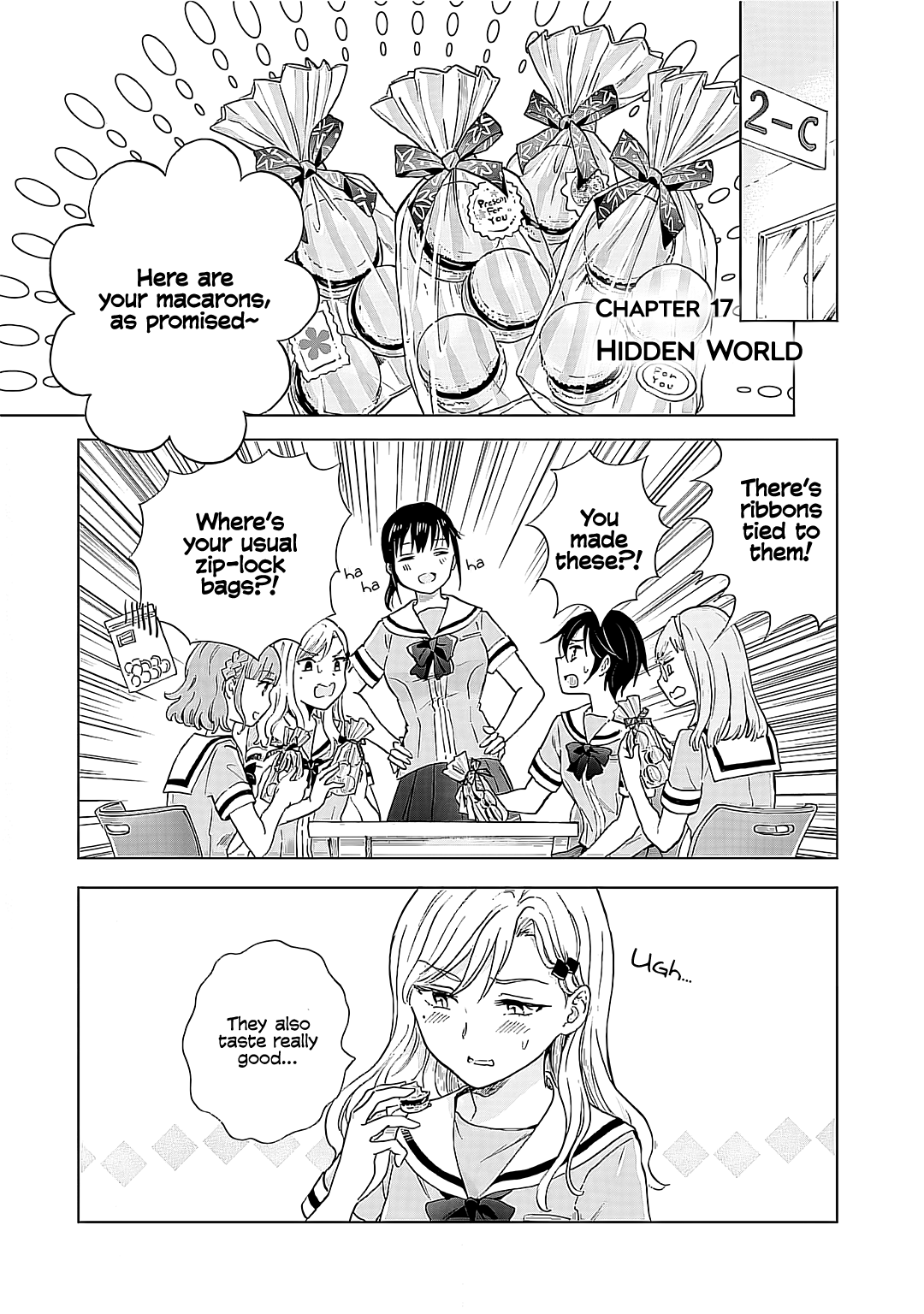 Hearts of Two Girls Will Be Connect, Only by Their Painful Acts Chapter 17 - Page 2