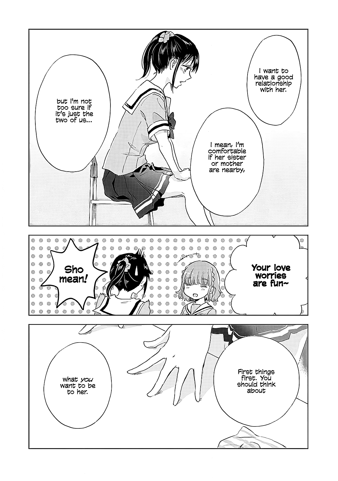 Hearts of Two Girls Will Be Connect, Only by Their Painful Acts Chapter 17 - Page 13