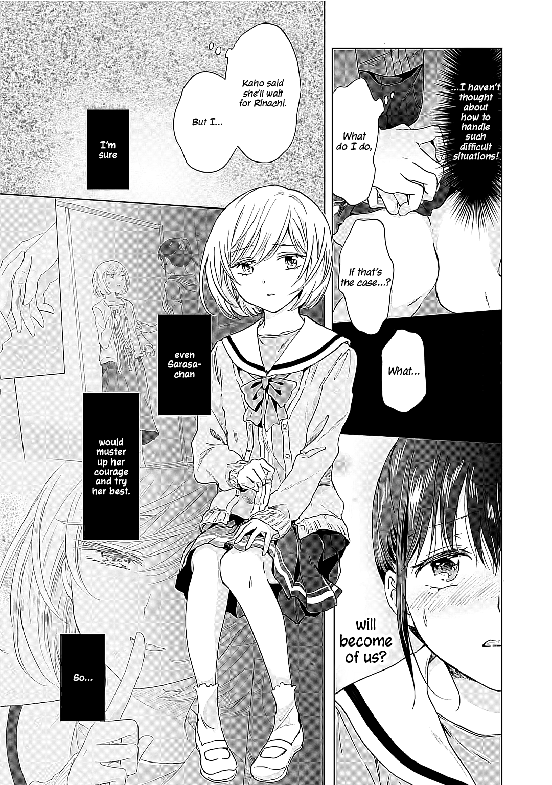 Hearts of Two Girls Will Be Connect, Only by Their Painful Acts Chapter 17 - Page 28
