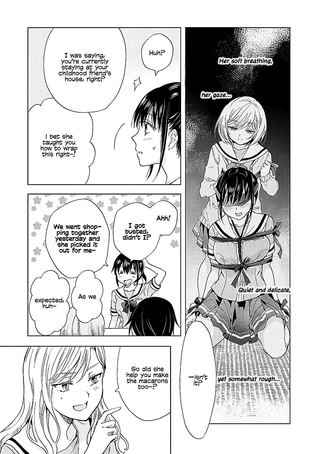 Hearts of Two Girls Will Be Connect, Only by Their Painful Acts Chapter 17 - Page 4