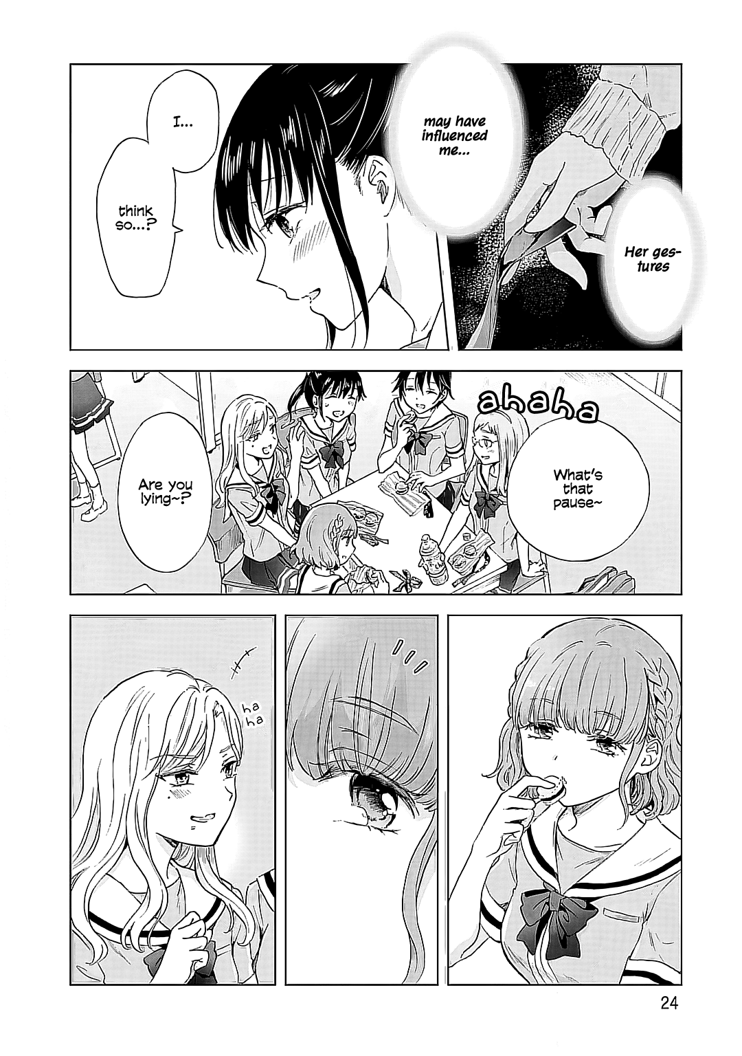Hearts of Two Girls Will Be Connect, Only by Their Painful Acts Chapter 17 - Page 5
