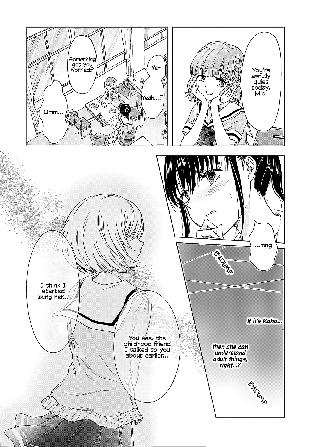 Hearts of Two Girls Will Be Connect, Only by Their Painful Acts Chapter 17 - Page 8