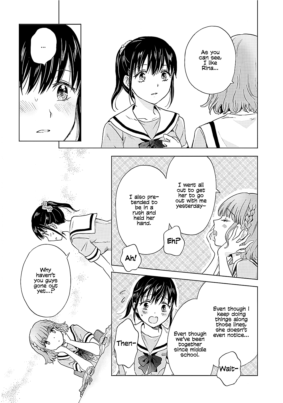 Hearts of Two Girls Will Be Connect, Only by Their Painful Acts Chapter 17 - Page 10