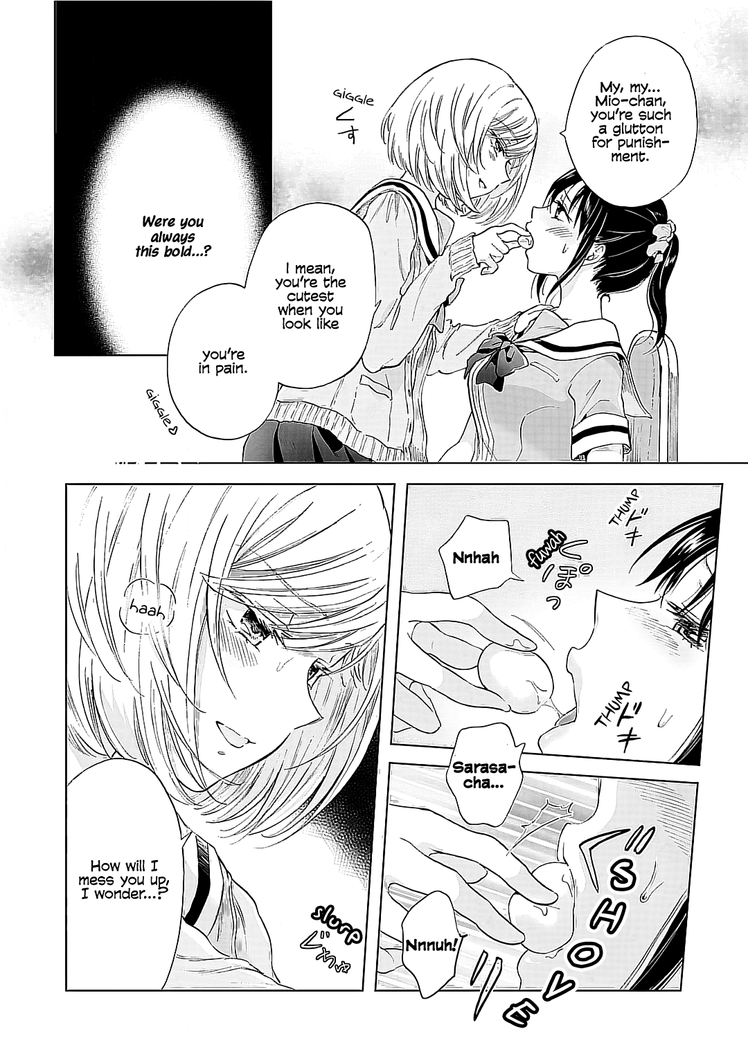 Hearts of Two Girls Will Be Connect, Only by Their Painful Acts Chapter 18 - Page 11