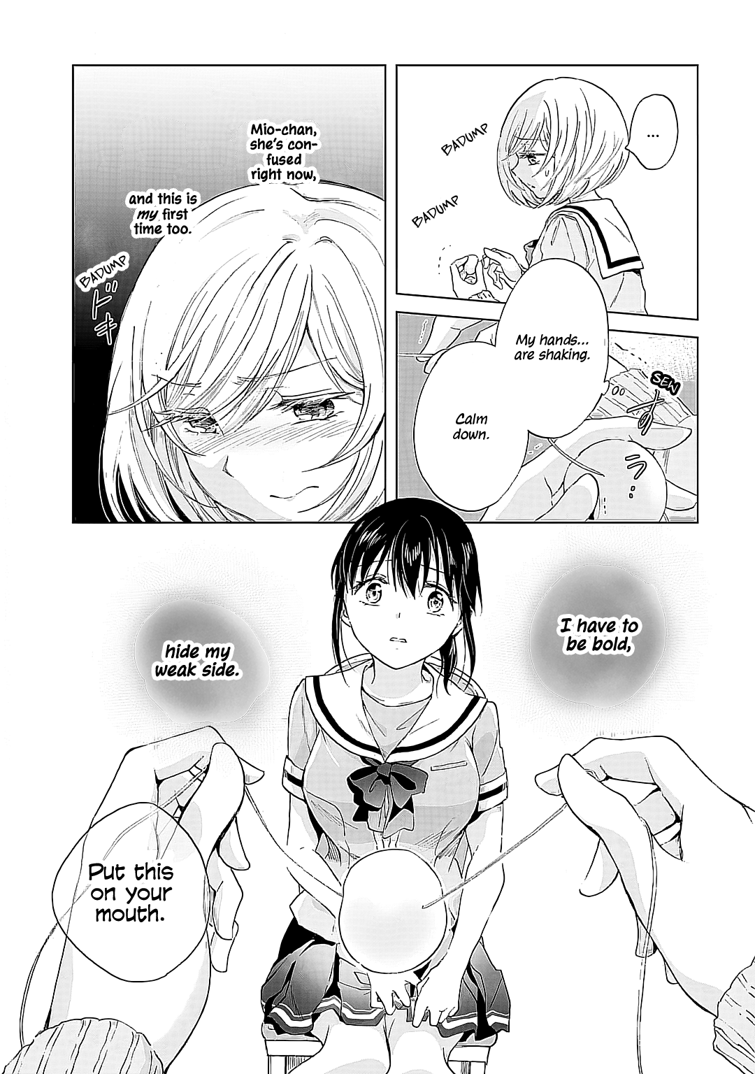 Hearts of Two Girls Will Be Connect, Only by Their Painful Acts Chapter 18 - Page 17