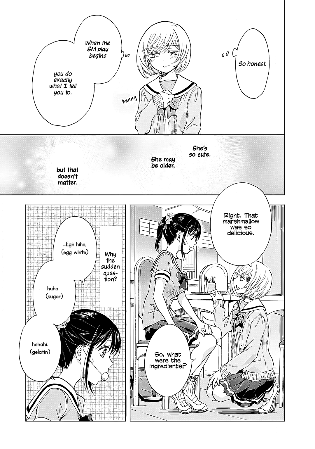Hearts of Two Girls Will Be Connect, Only by Their Painful Acts Chapter 18 - Page 22
