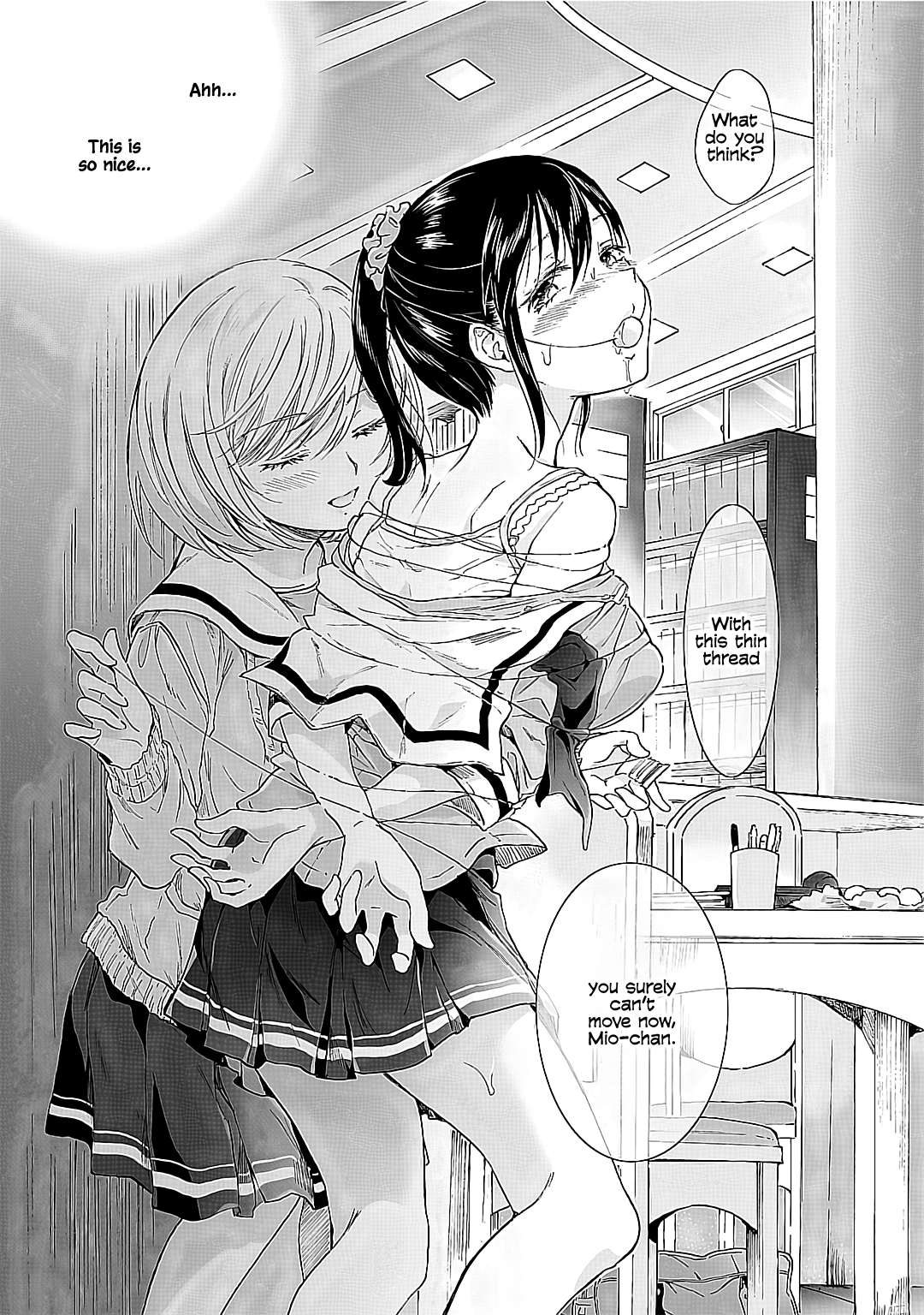 Hearts of Two Girls Will Be Connect, Only by Their Painful Acts Chapter 19 - Page 12