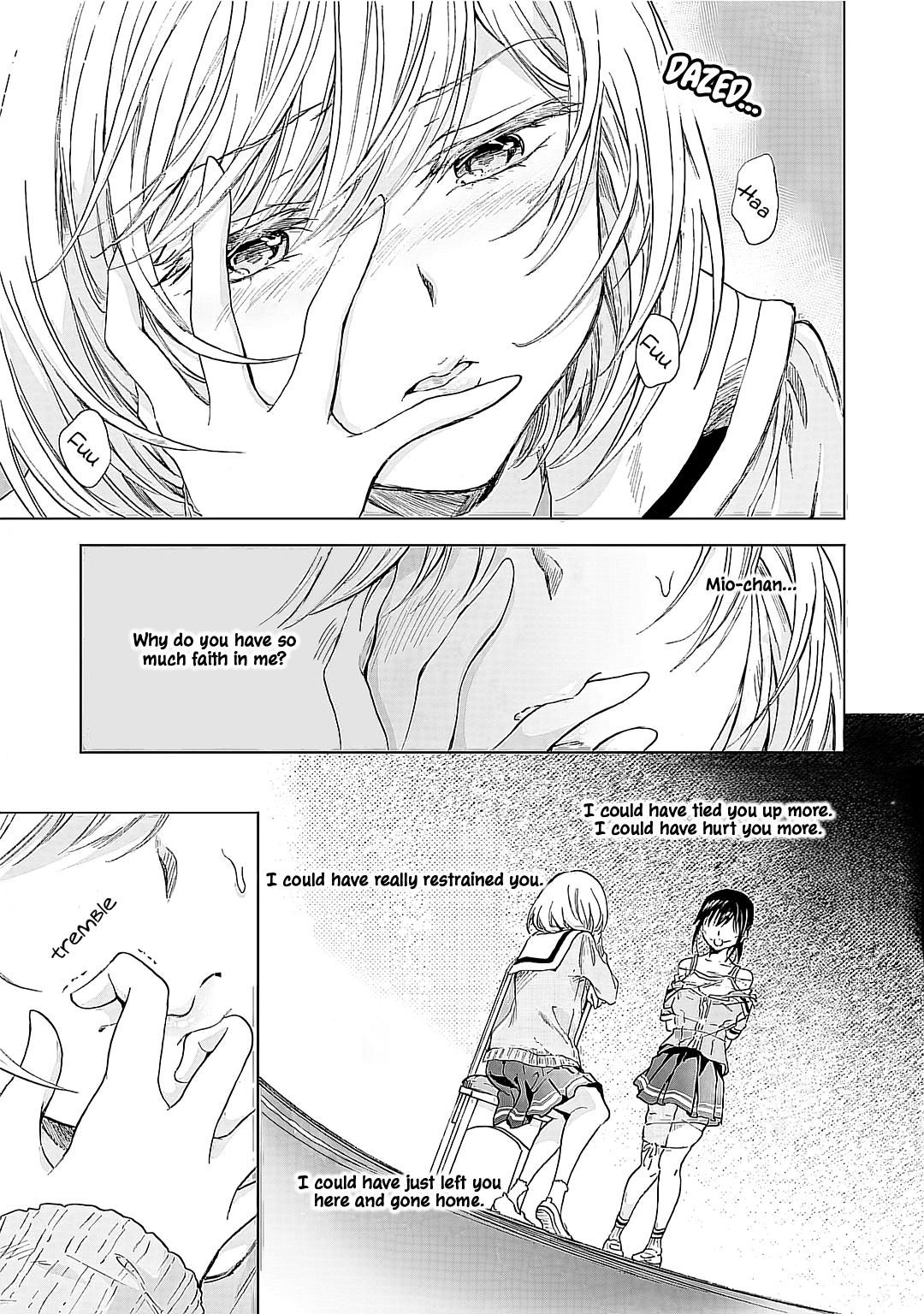 Hearts of Two Girls Will Be Connect, Only by Their Painful Acts Chapter 19 - Page 22