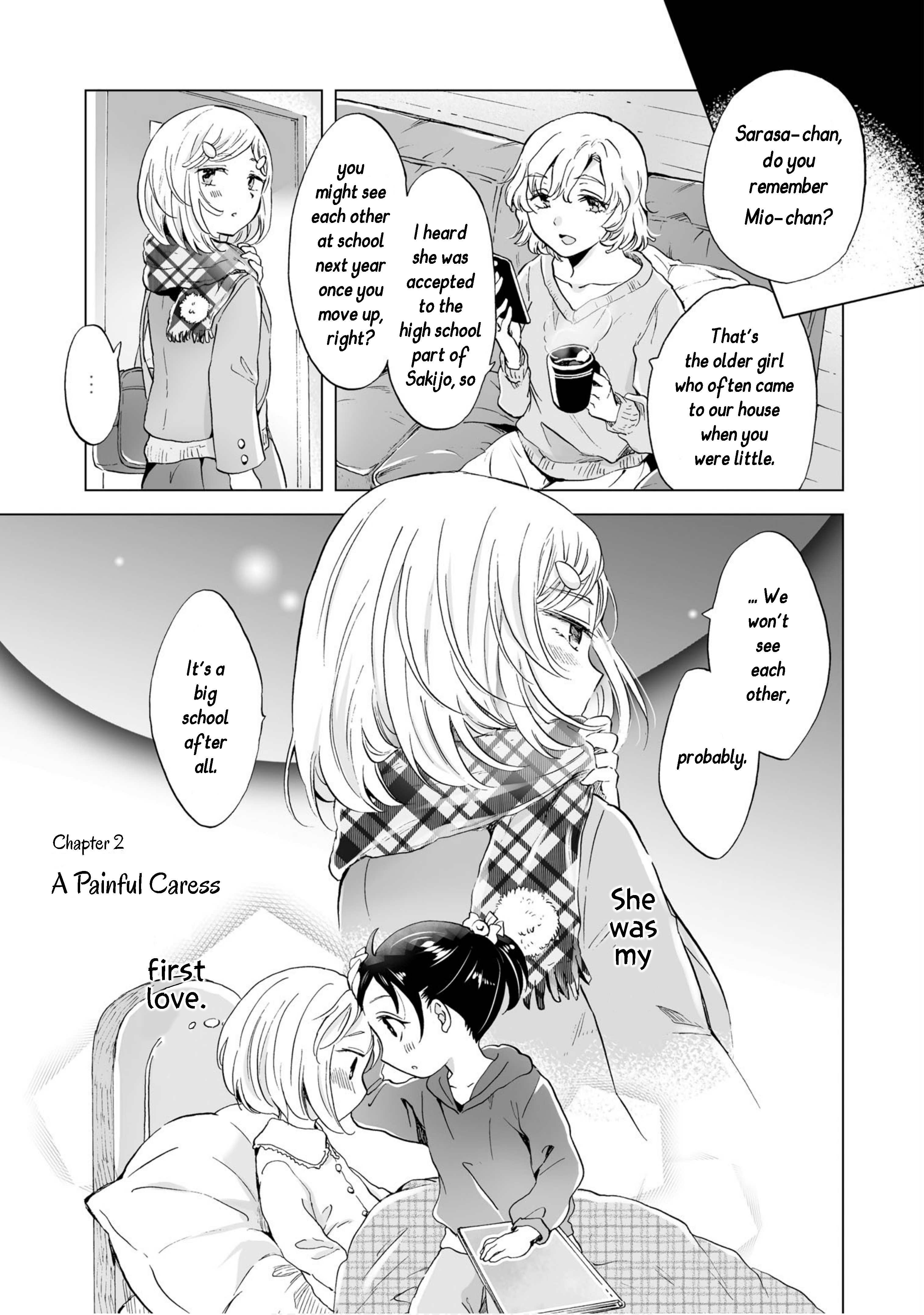 Hearts of Two Girls Will Be Connect, Only by Their Painful Acts Chapter 2 - Page 1