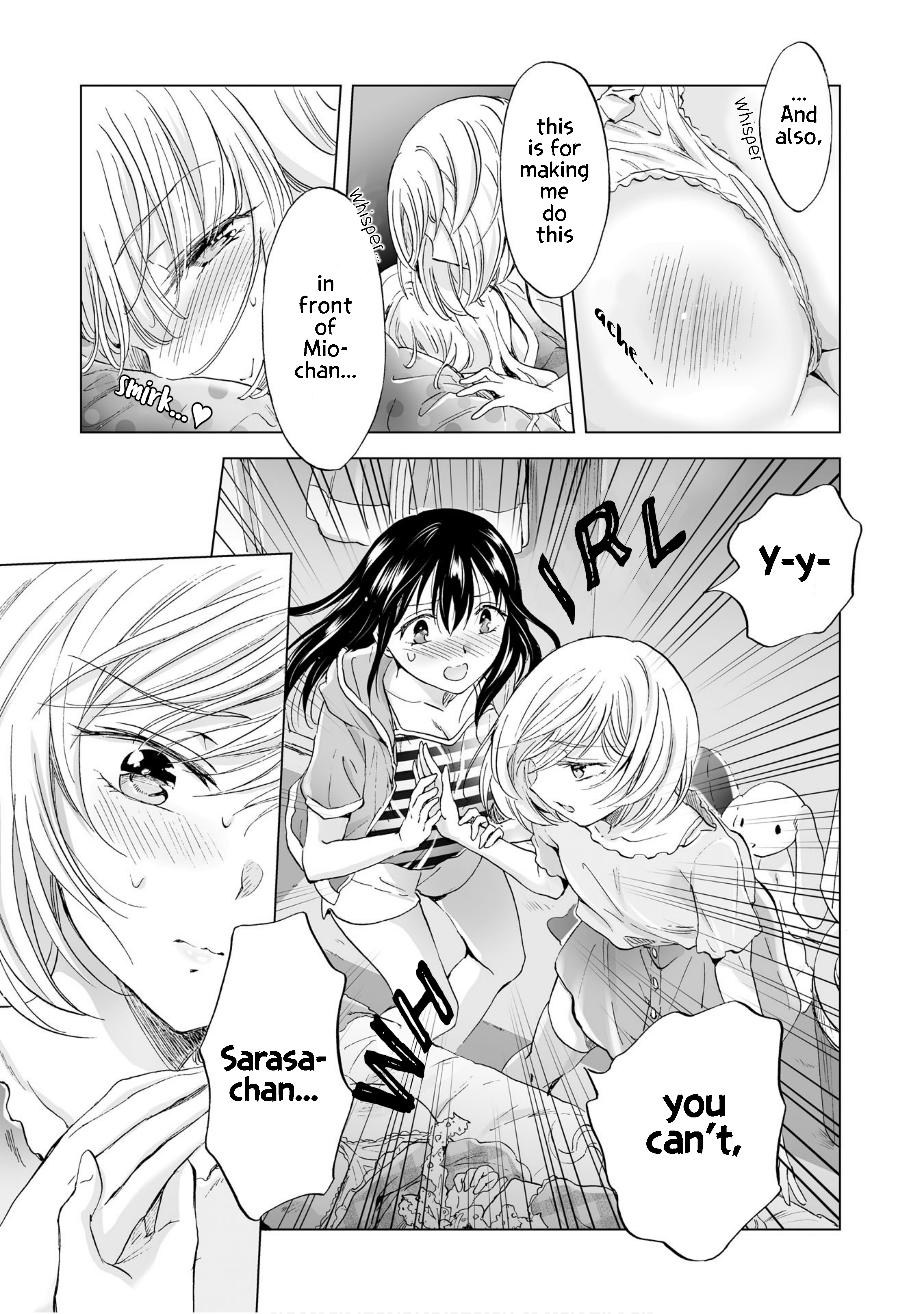 Hearts of Two Girls Will Be Connect, Only by Their Painful Acts Chapter 2 - Page 17