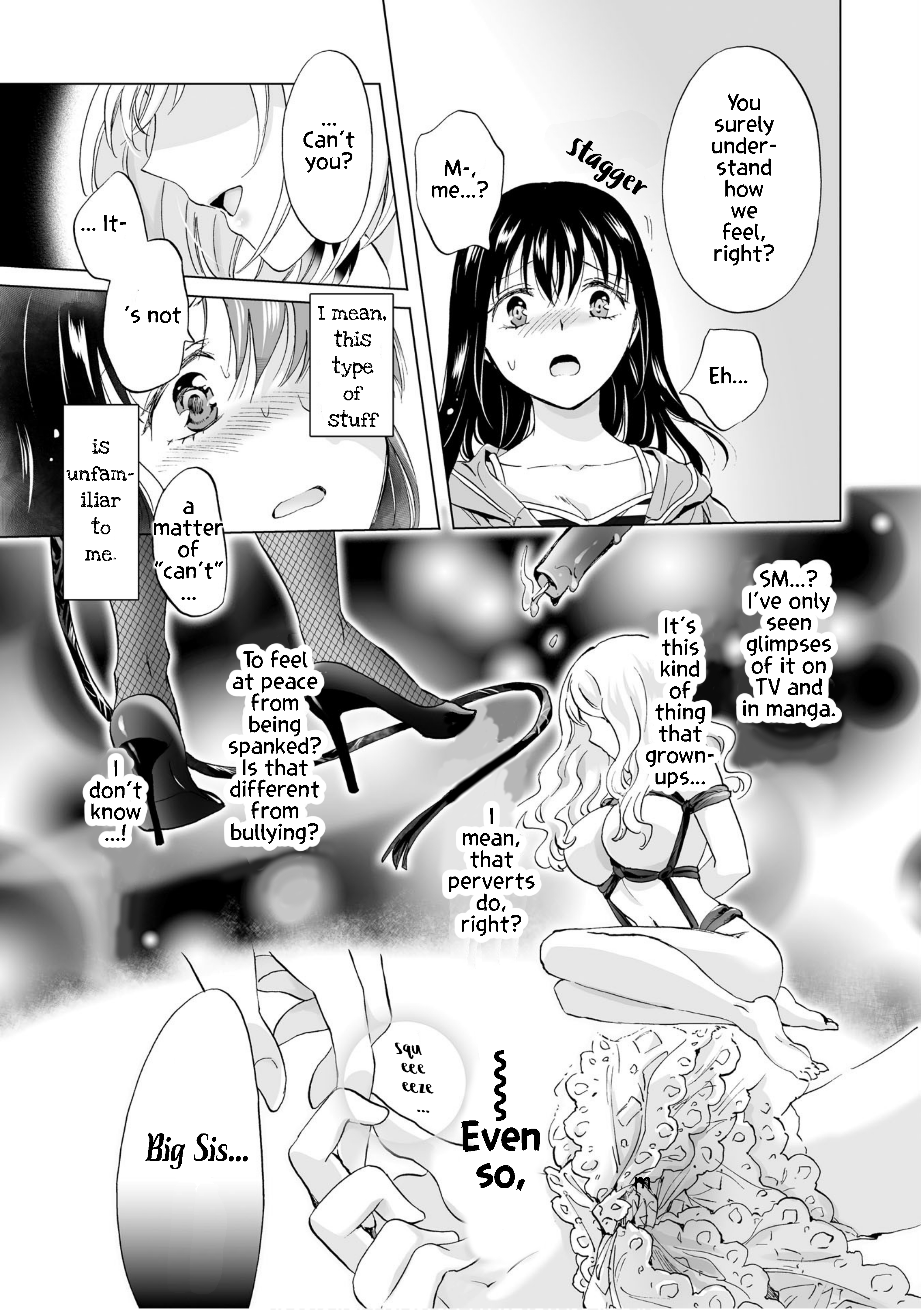 Hearts of Two Girls Will Be Connect, Only by Their Painful Acts Chapter 2 - Page 19