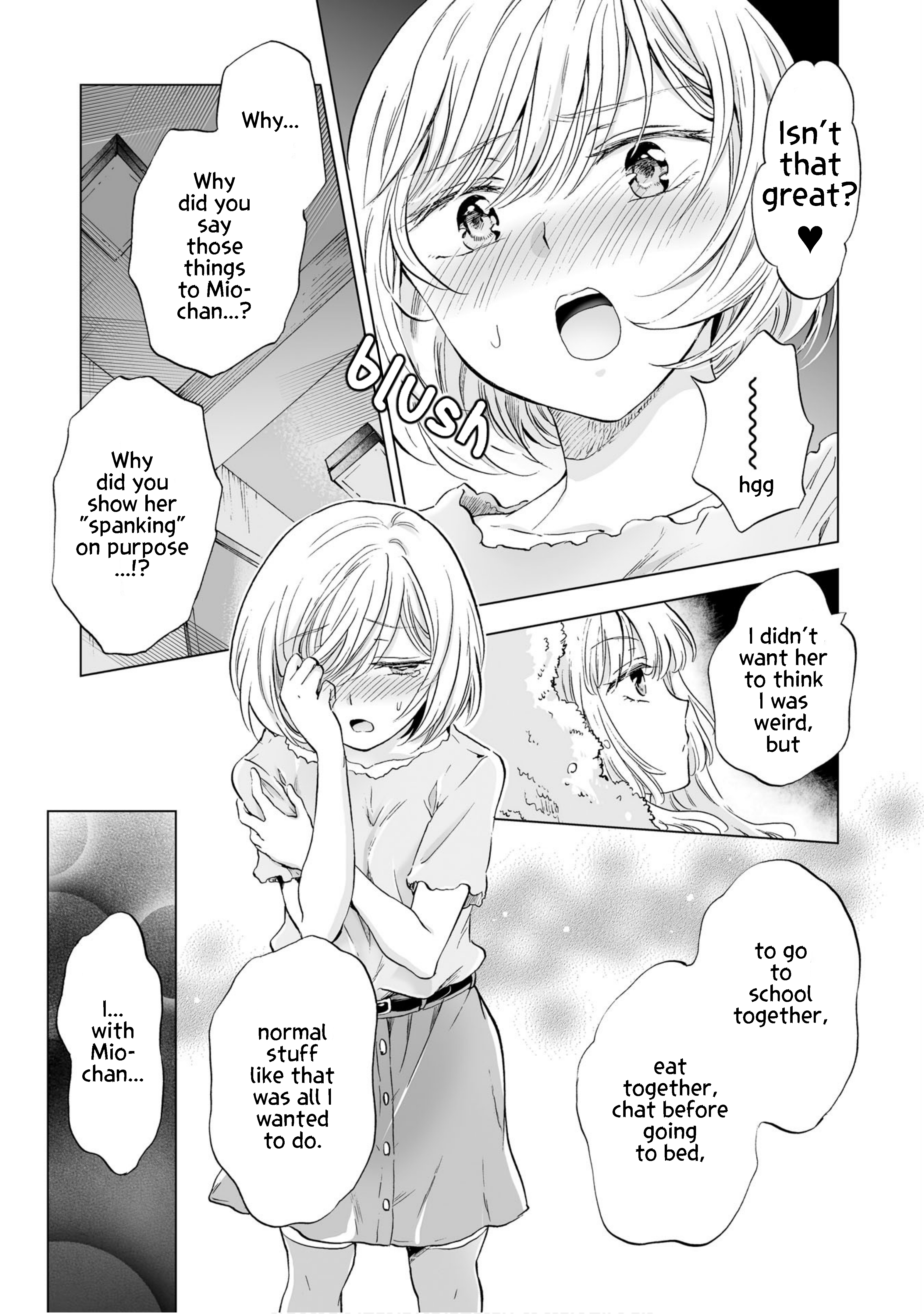 Hearts of Two Girls Will Be Connect, Only by Their Painful Acts Chapter 2 - Page 5