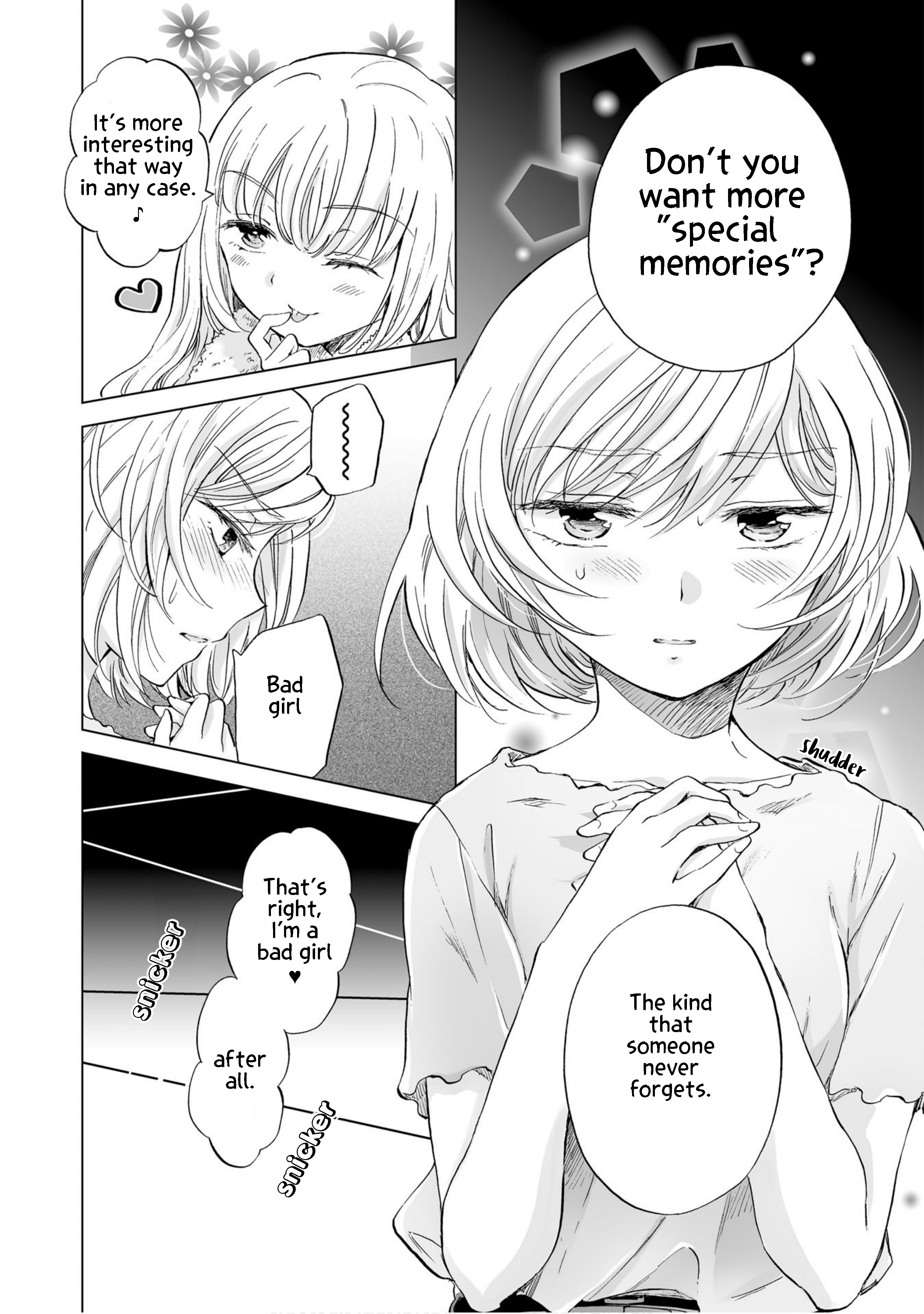 Hearts of Two Girls Will Be Connect, Only by Their Painful Acts Chapter 2 - Page 8