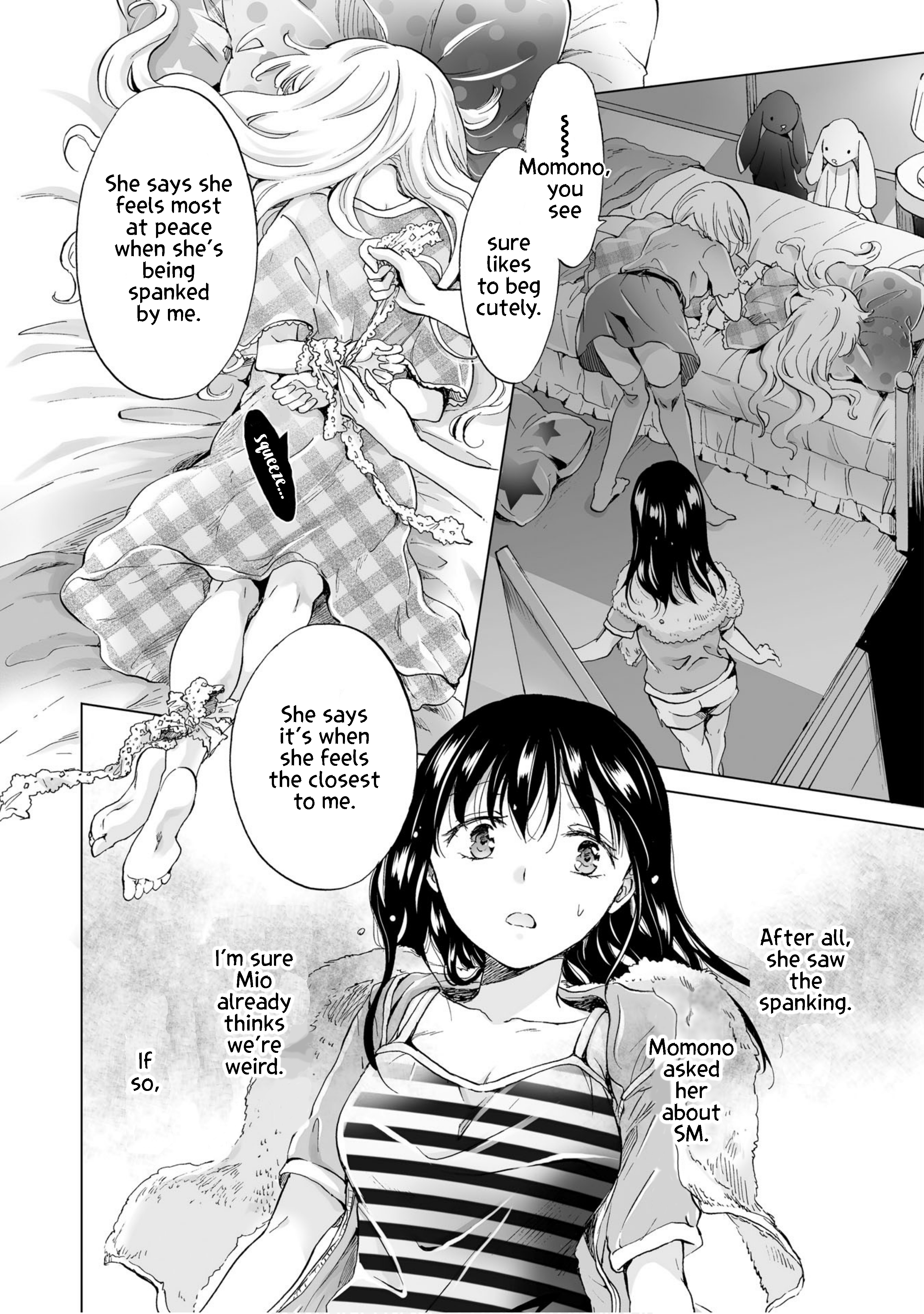 Hearts of Two Girls Will Be Connect, Only by Their Painful Acts Chapter 2 - Page 10