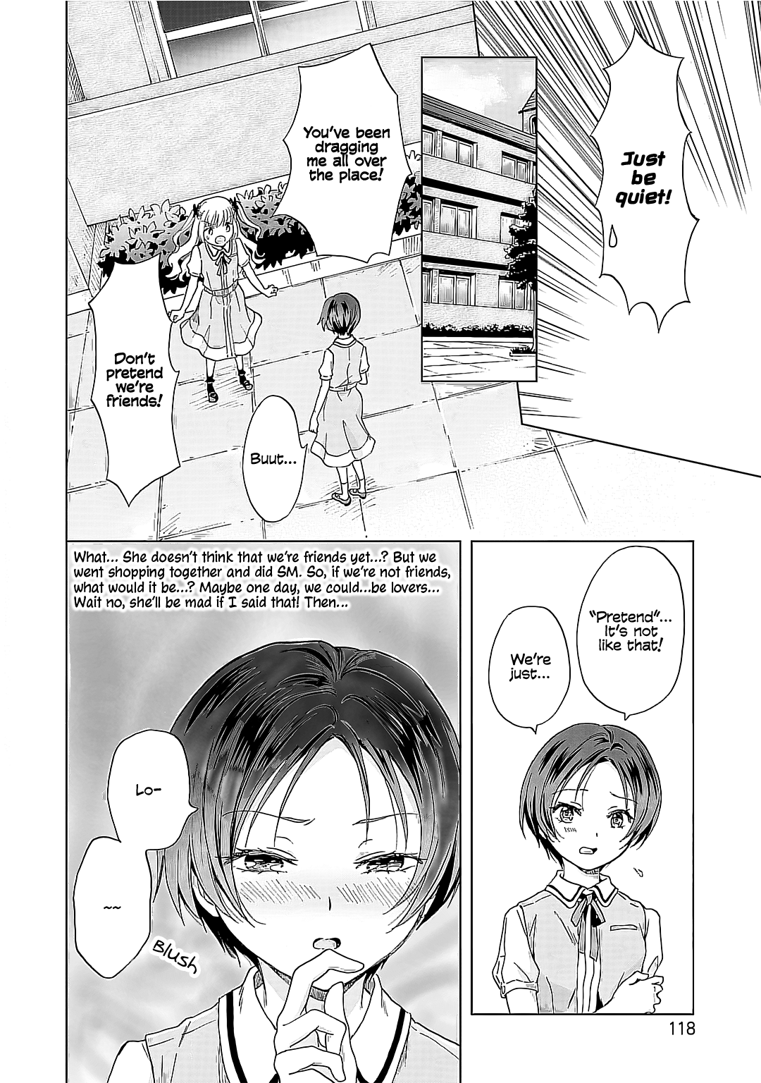 Hearts of Two Girls Will Be Connect, Only by Their Painful Acts Chapter 20 - Page 3