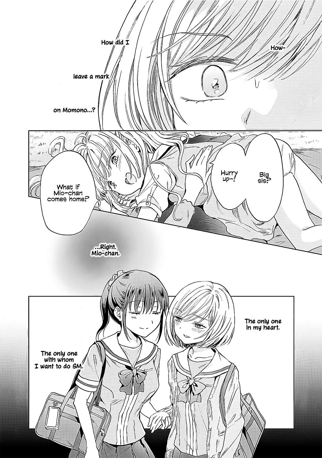 Hearts of Two Girls Will Be Connect, Only by Their Painful Acts Chapter 20 - Page 23
