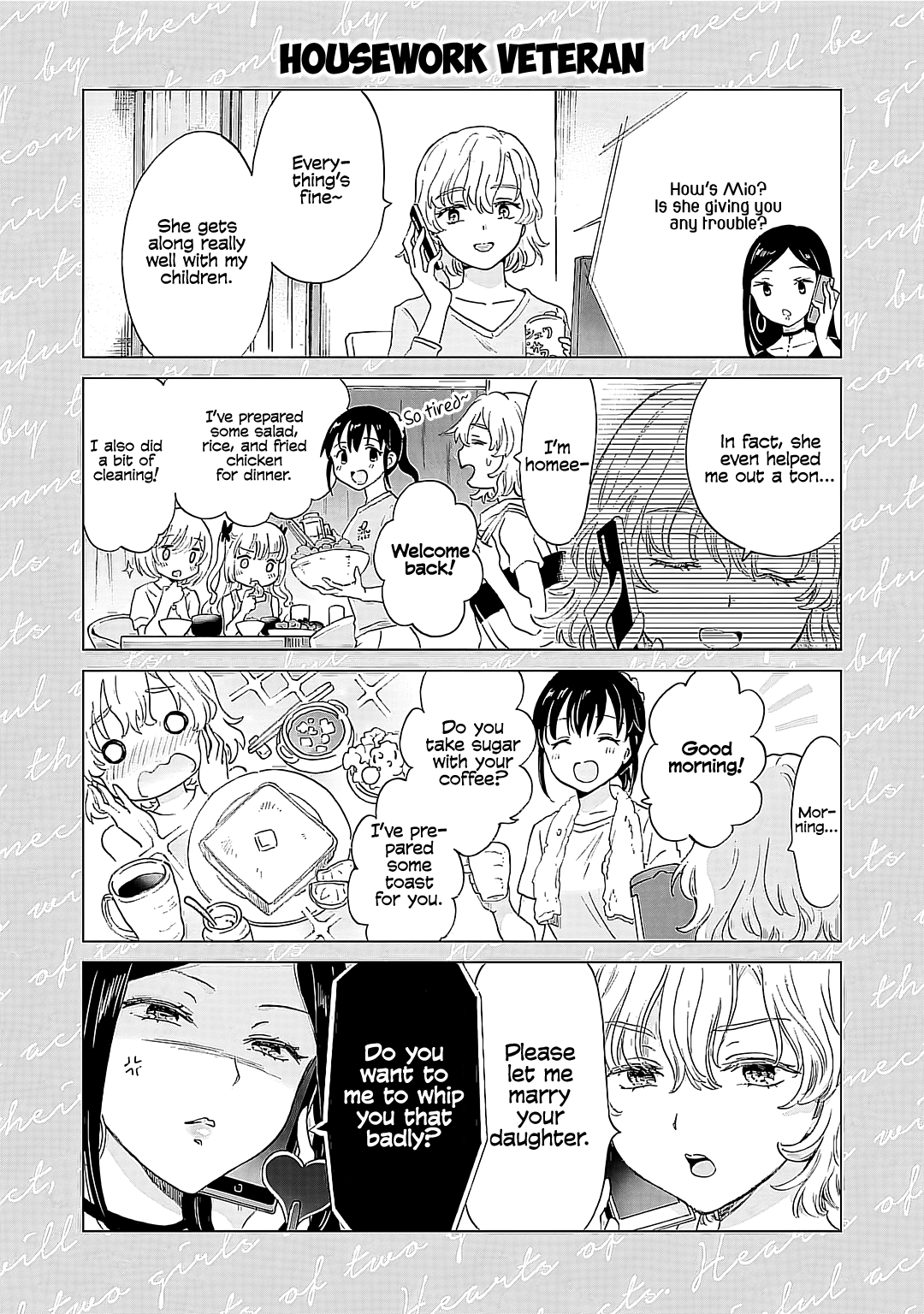 Hearts of Two Girls Will Be Connect, Only by Their Painful Acts Chapter 21.5 - Page 5