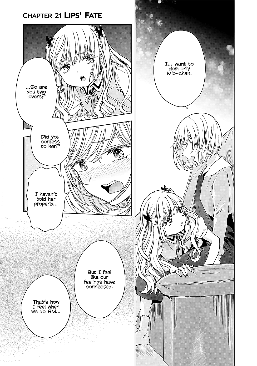 Hearts of Two Girls Will Be Connect, Only by Their Painful Acts Chapter 21 - Page 2