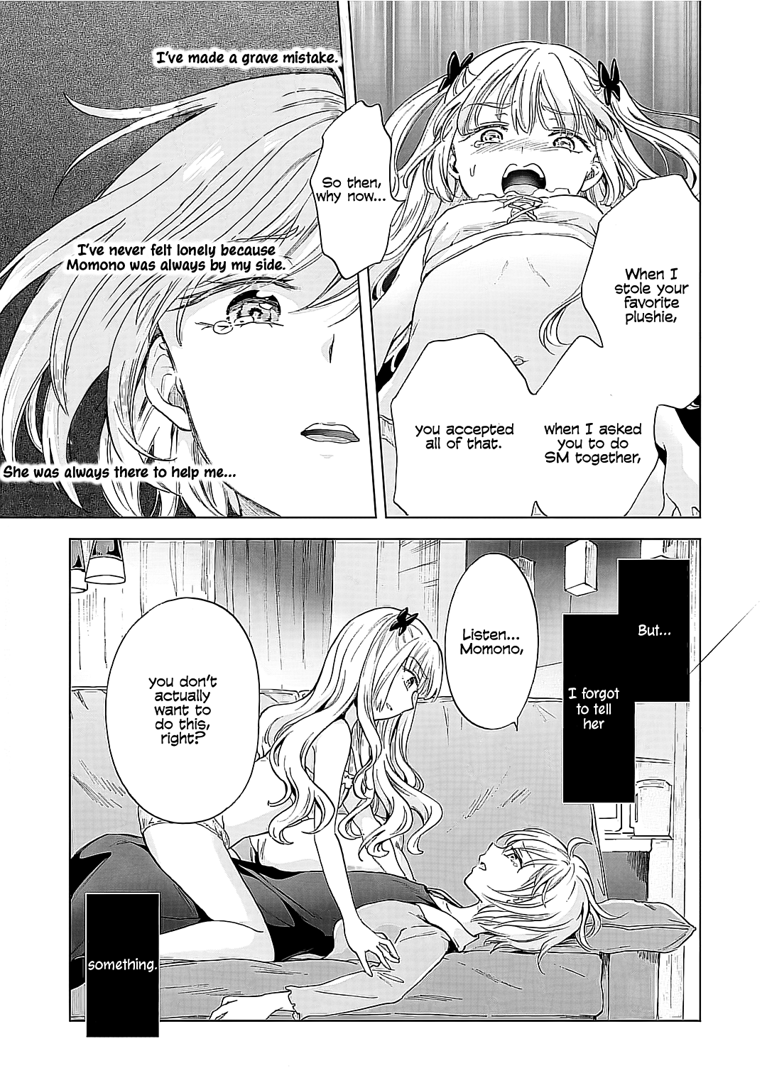 Hearts of Two Girls Will Be Connect, Only by Their Painful Acts Chapter 21 - Page 12