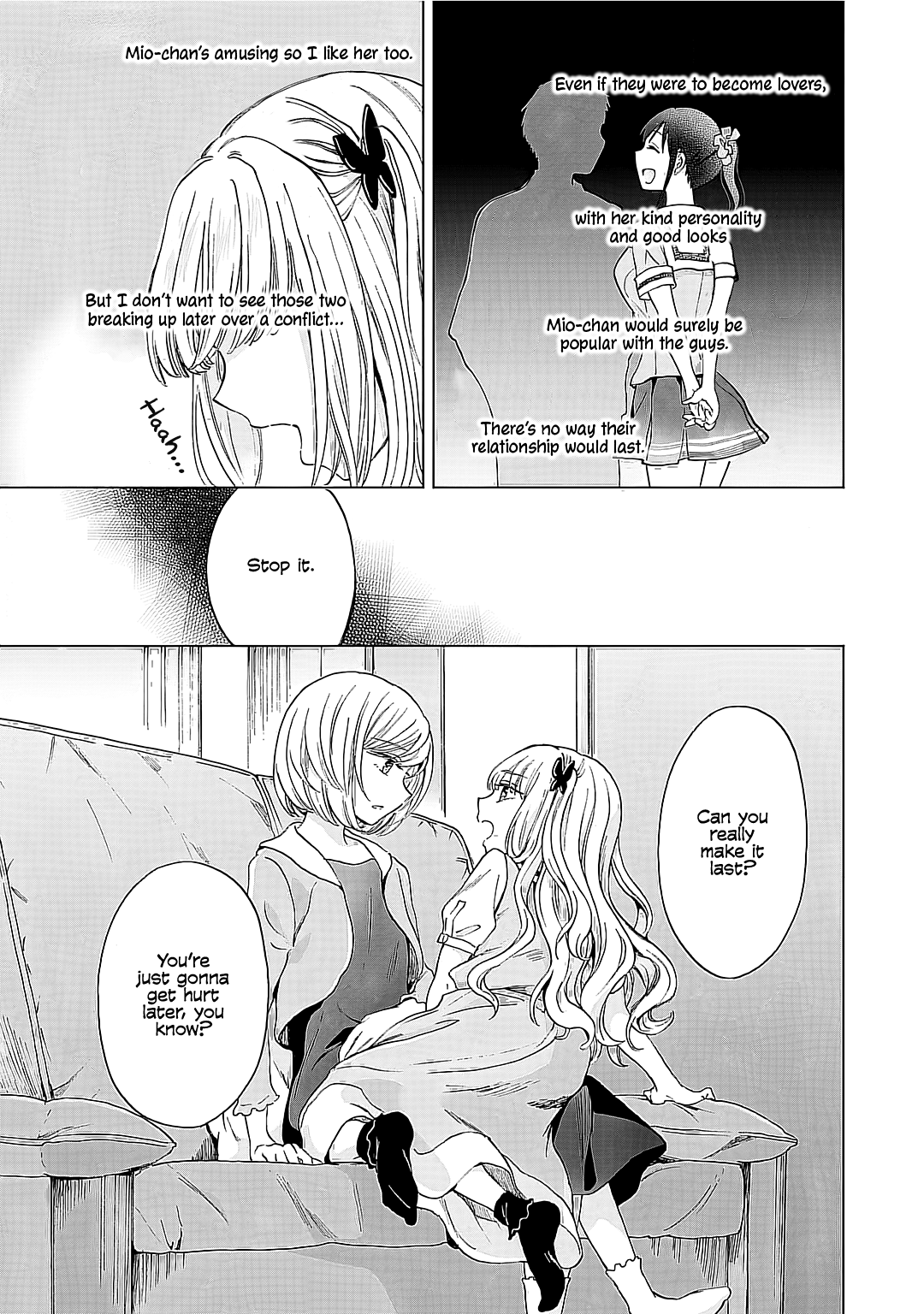 Hearts of Two Girls Will Be Connect, Only by Their Painful Acts Chapter 21 - Page 4