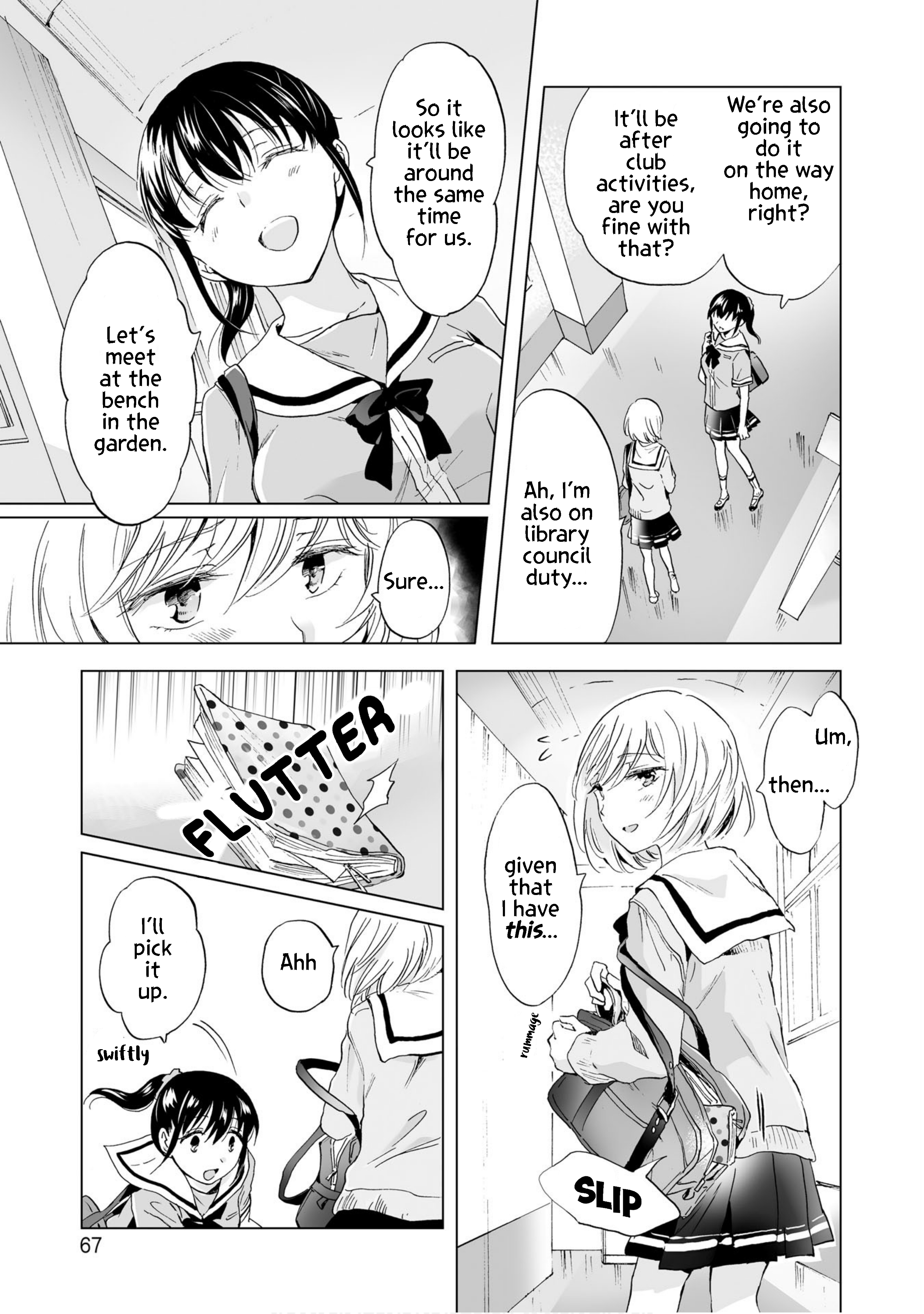 Hearts of Two Girls Will Be Connect, Only by Their Painful Acts Chapter 3 - Page 11