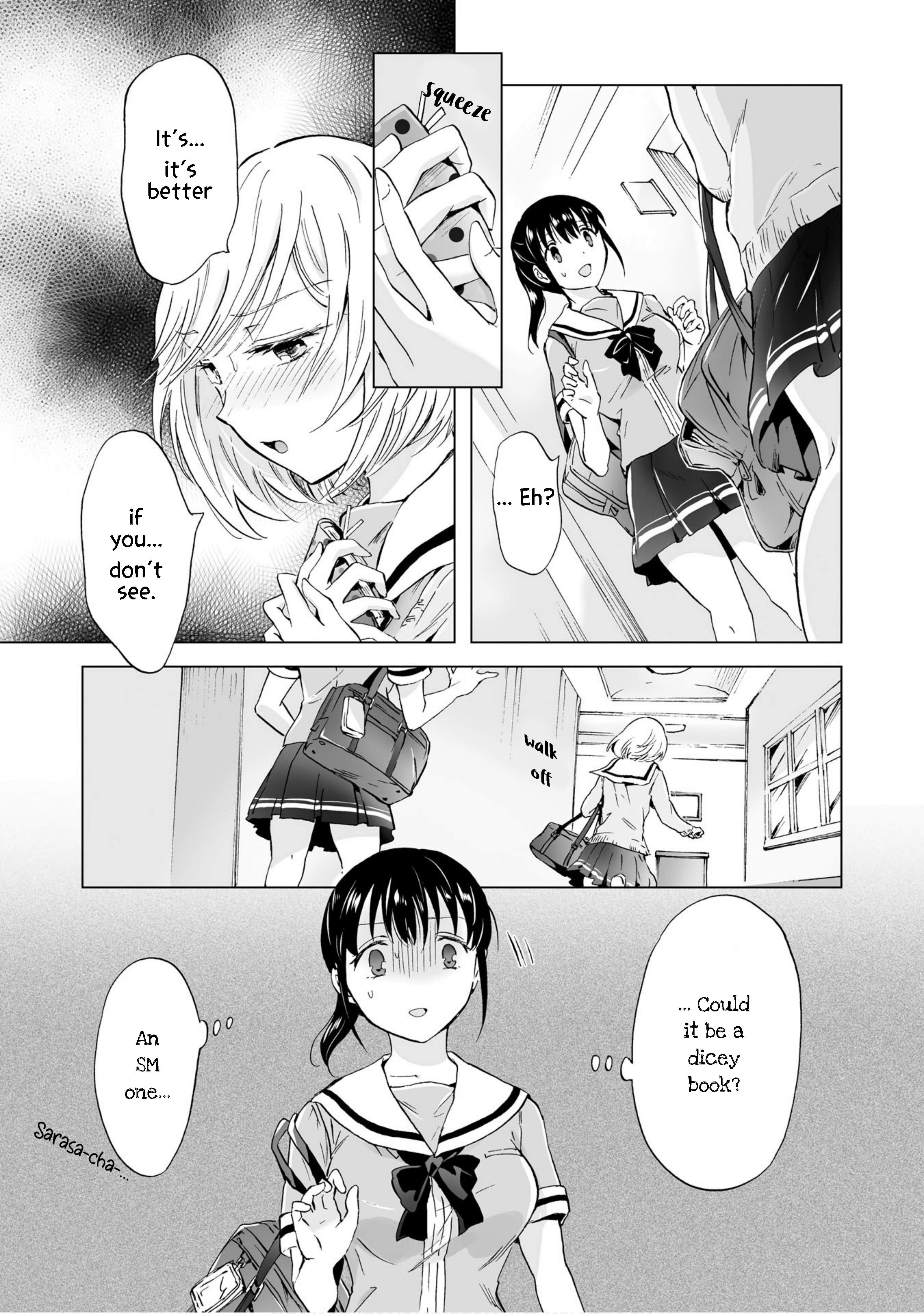 Hearts of Two Girls Will Be Connect, Only by Their Painful Acts Chapter 3 - Page 13