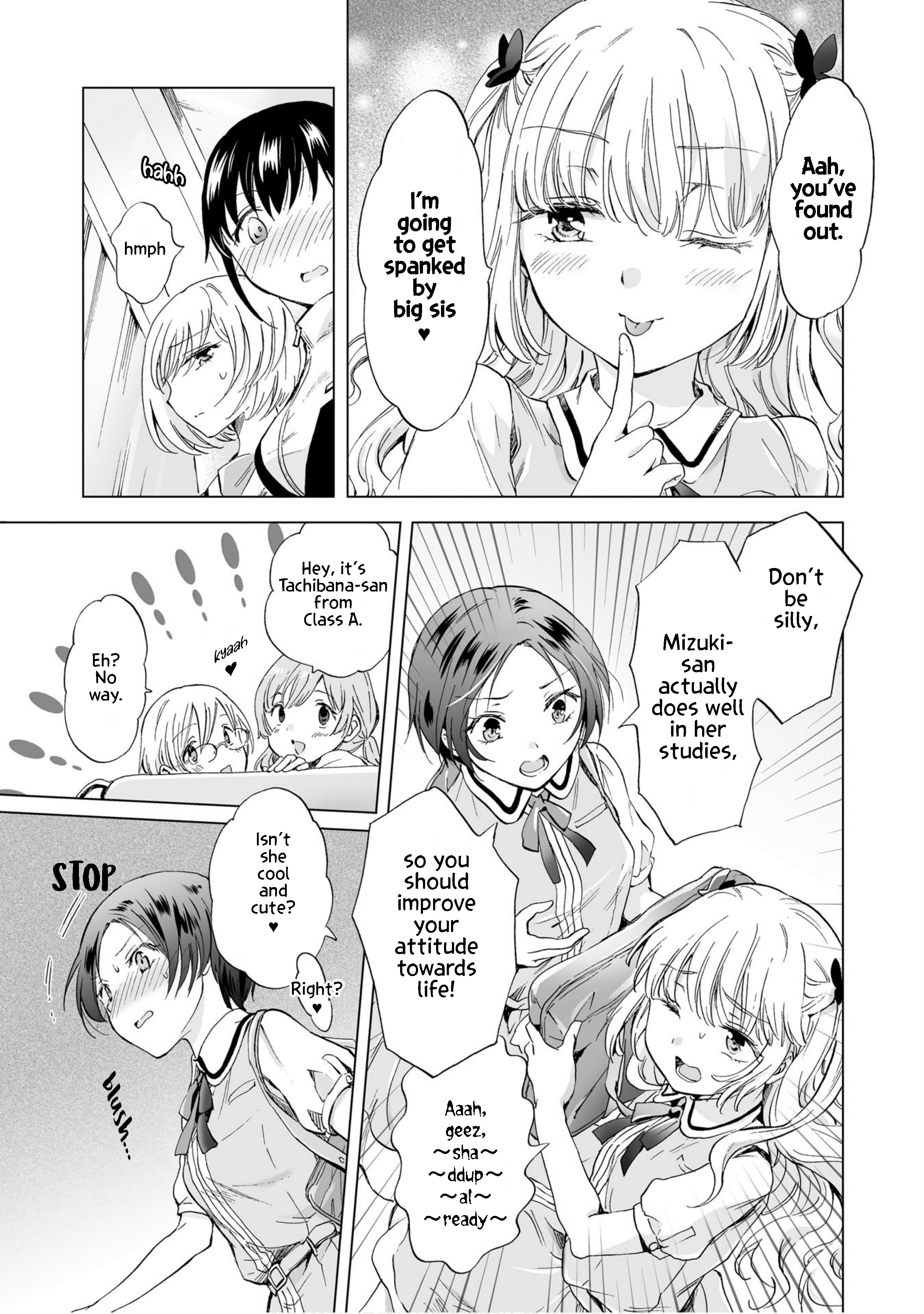 Hearts of Two Girls Will Be Connect, Only by Their Painful Acts Chapter 3 - Page 7