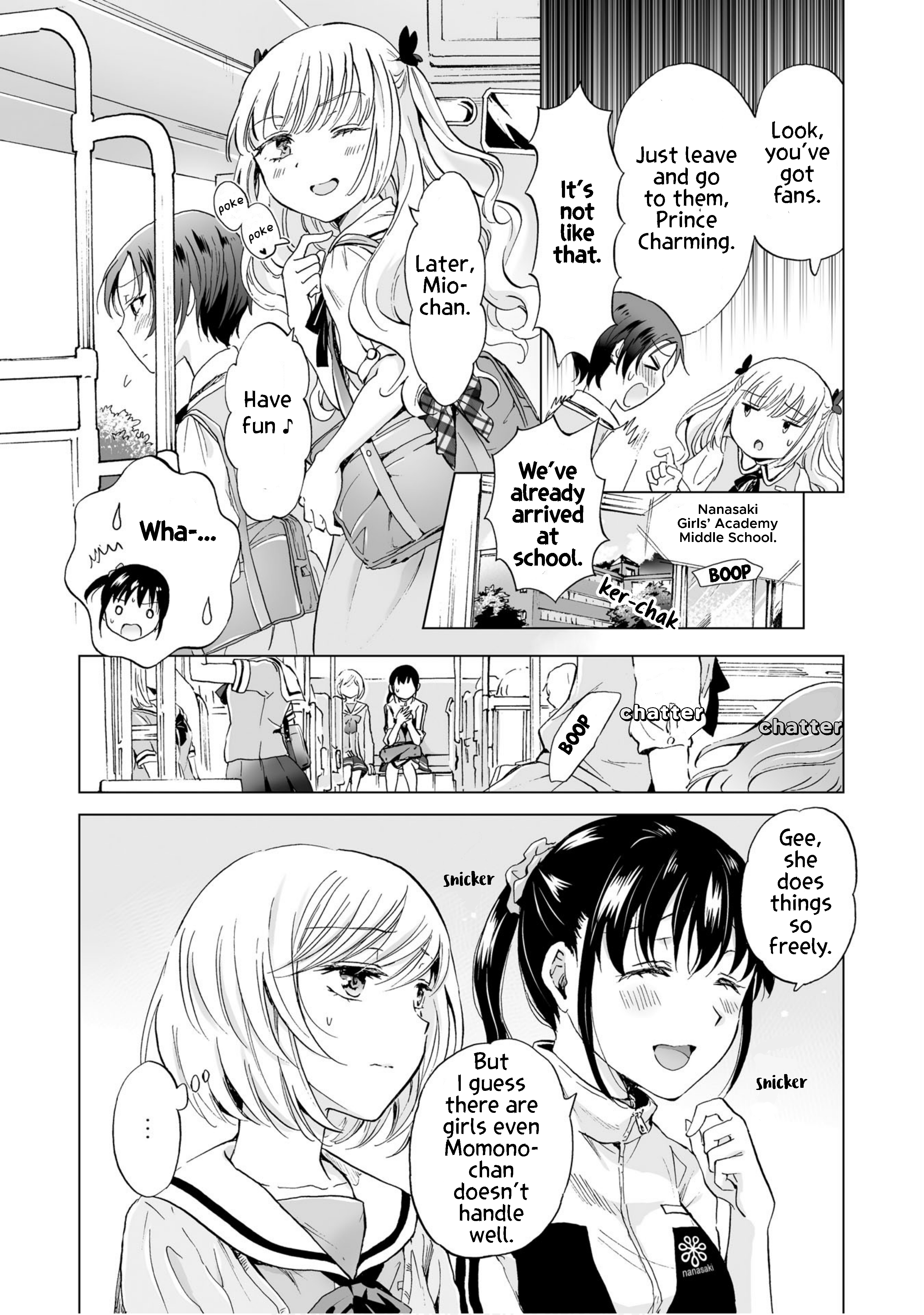 Hearts of Two Girls Will Be Connect, Only by Their Painful Acts Chapter 3 - Page 8