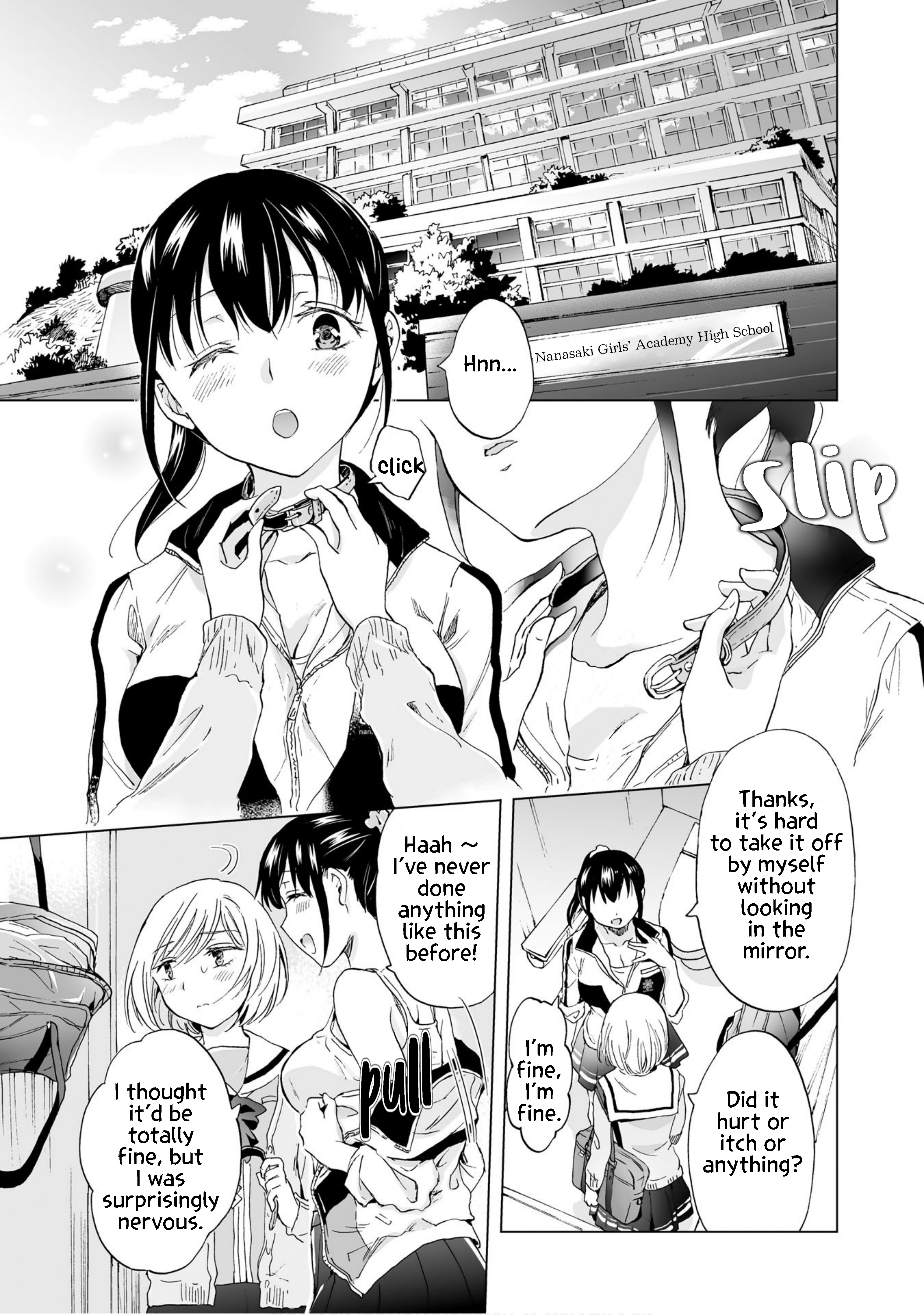 Hearts of Two Girls Will Be Connect, Only by Their Painful Acts Chapter 3 - Page 9
