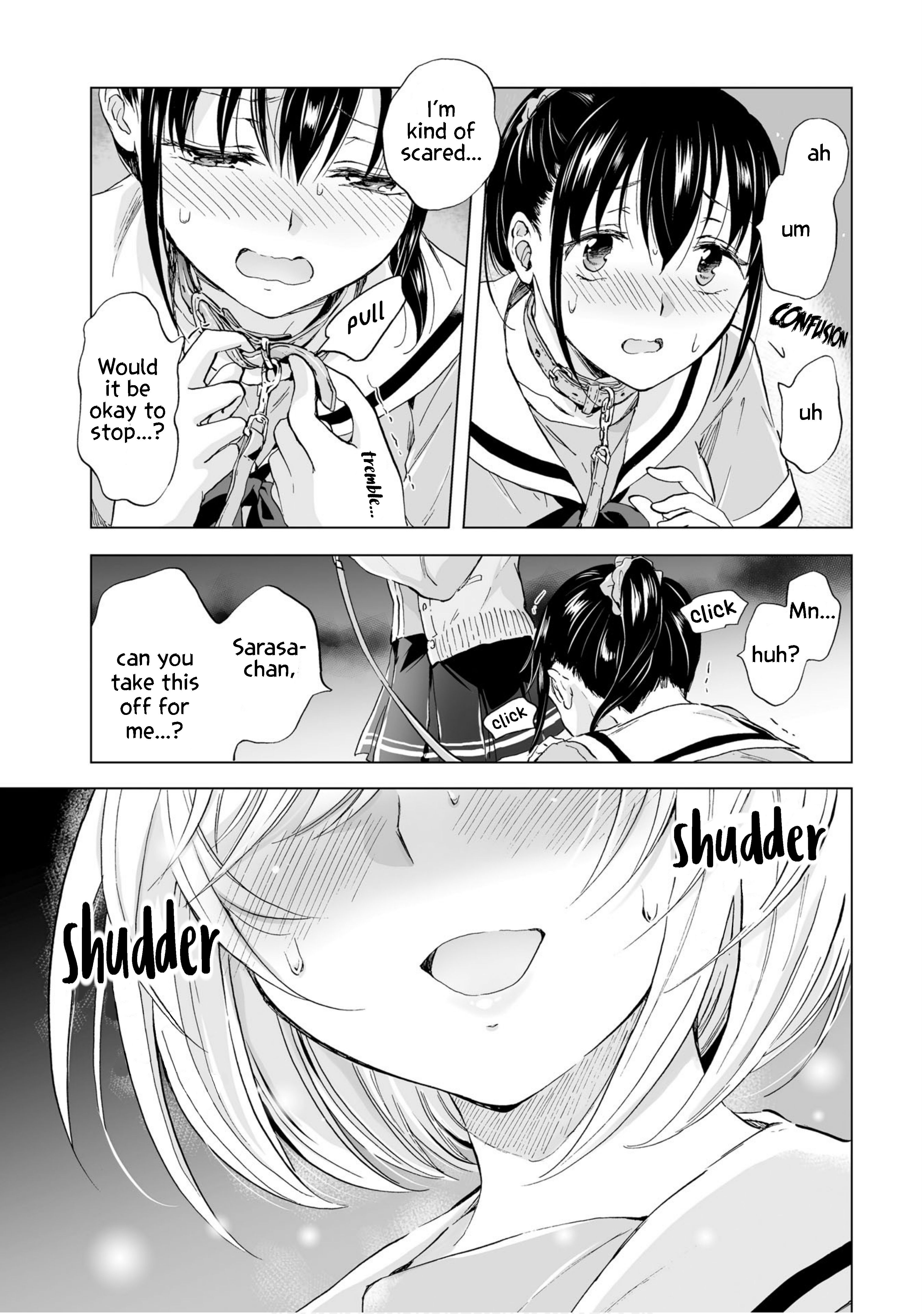 Hearts of Two Girls Will Be Connect, Only by Their Painful Acts Chapter 4 - Page 9