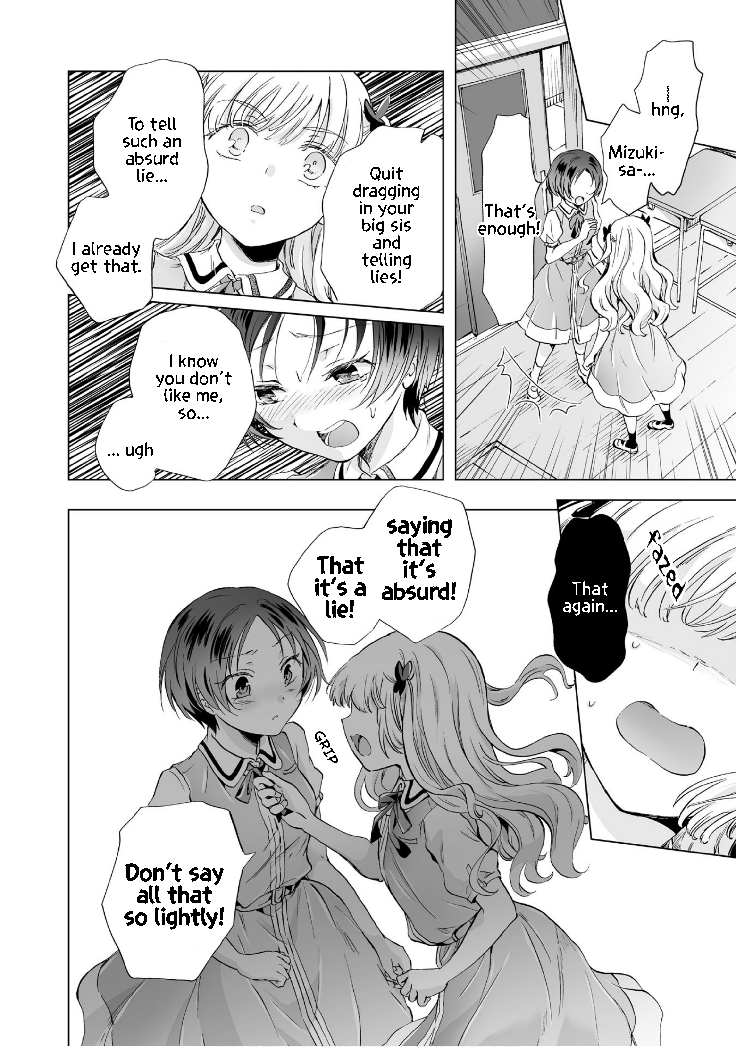 Hearts of Two Girls Will Be Connect, Only by Their Painful Acts Chapter 5 - Page 20