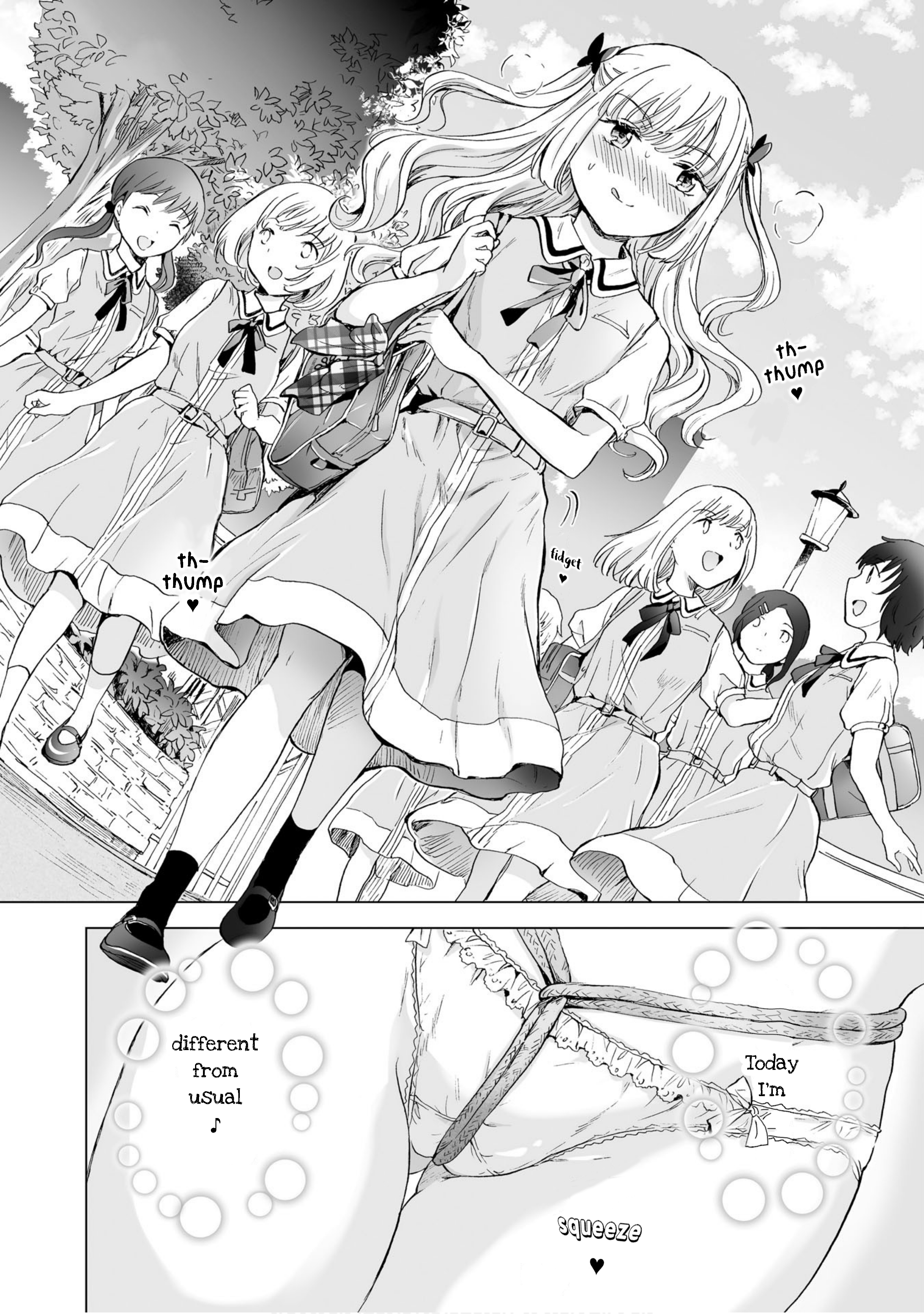 Hearts of Two Girls Will Be Connect, Only by Their Painful Acts Chapter 5 - Page 4