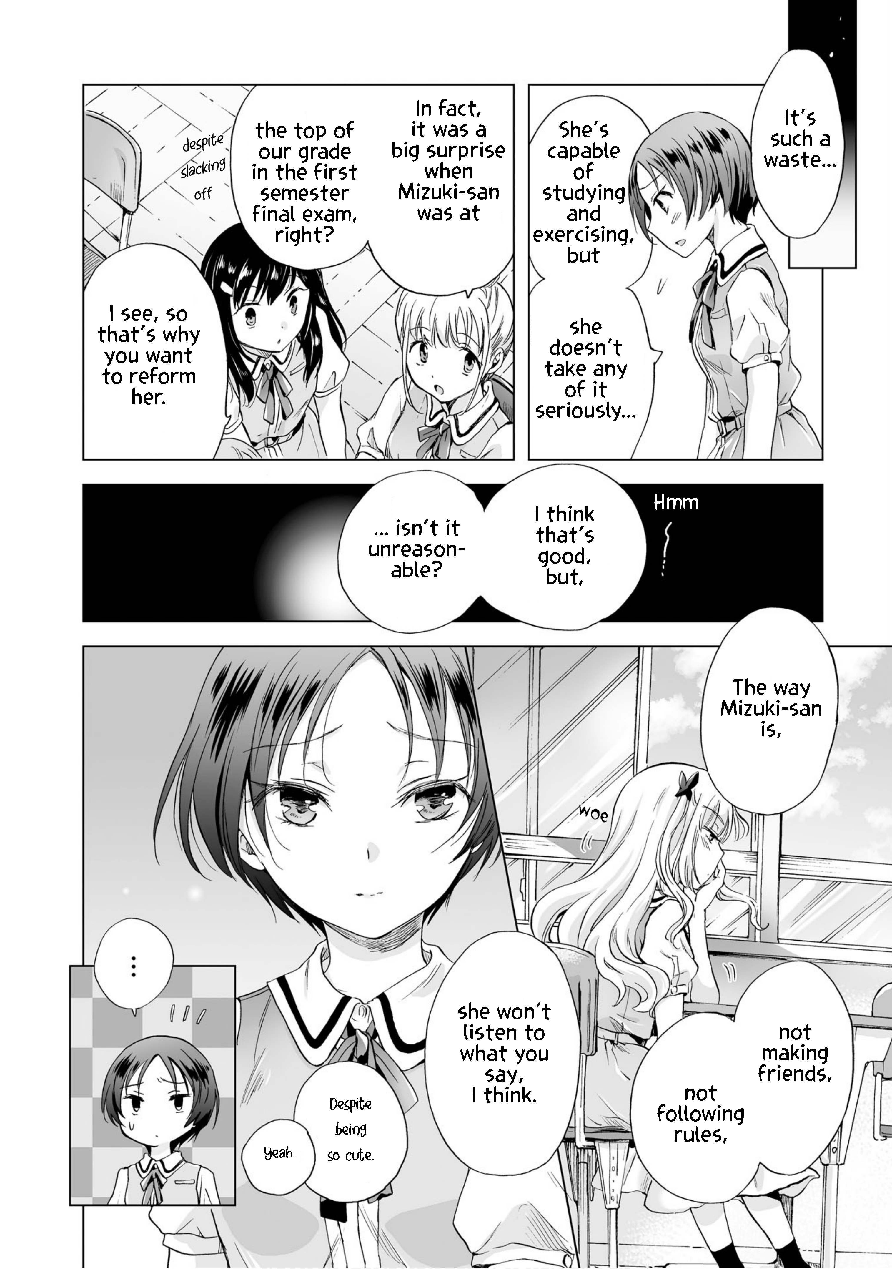 Hearts of Two Girls Will Be Connect, Only by Their Painful Acts Chapter 5 - Page 8