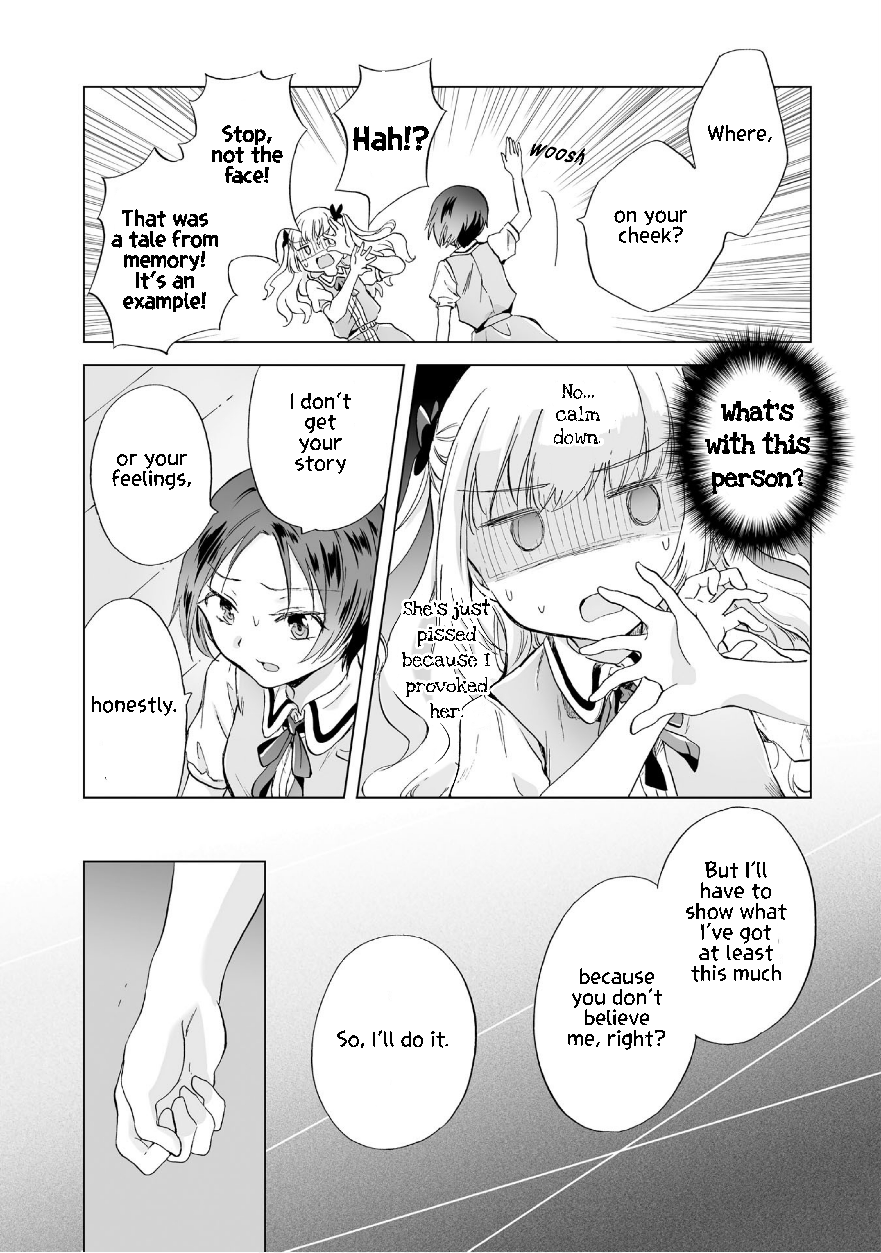Hearts of Two Girls Will Be Connect, Only by Their Painful Acts Chapter 6 - Page 2