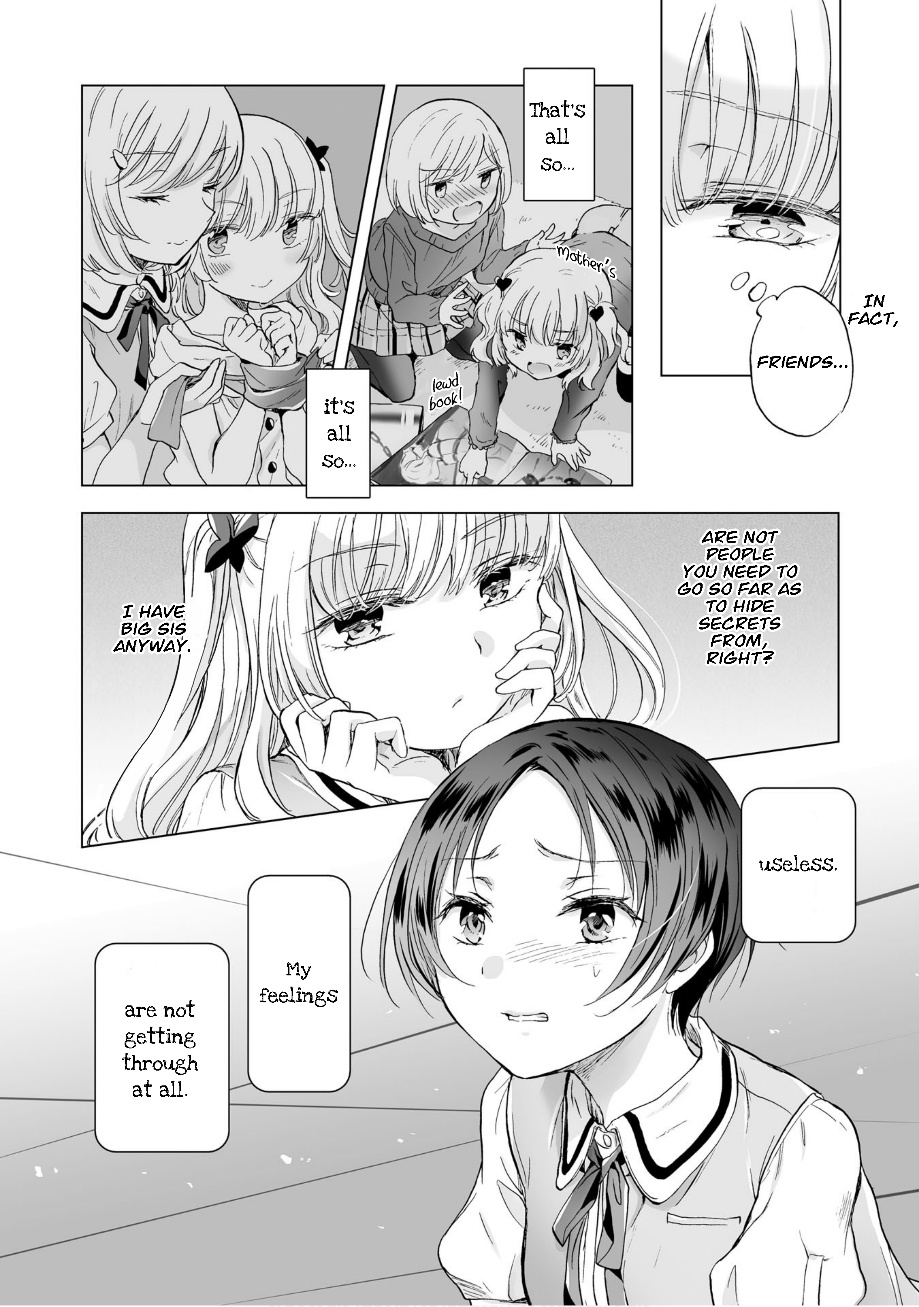 Hearts of Two Girls Will Be Connect, Only by Their Painful Acts Chapter 6 - Page 11
