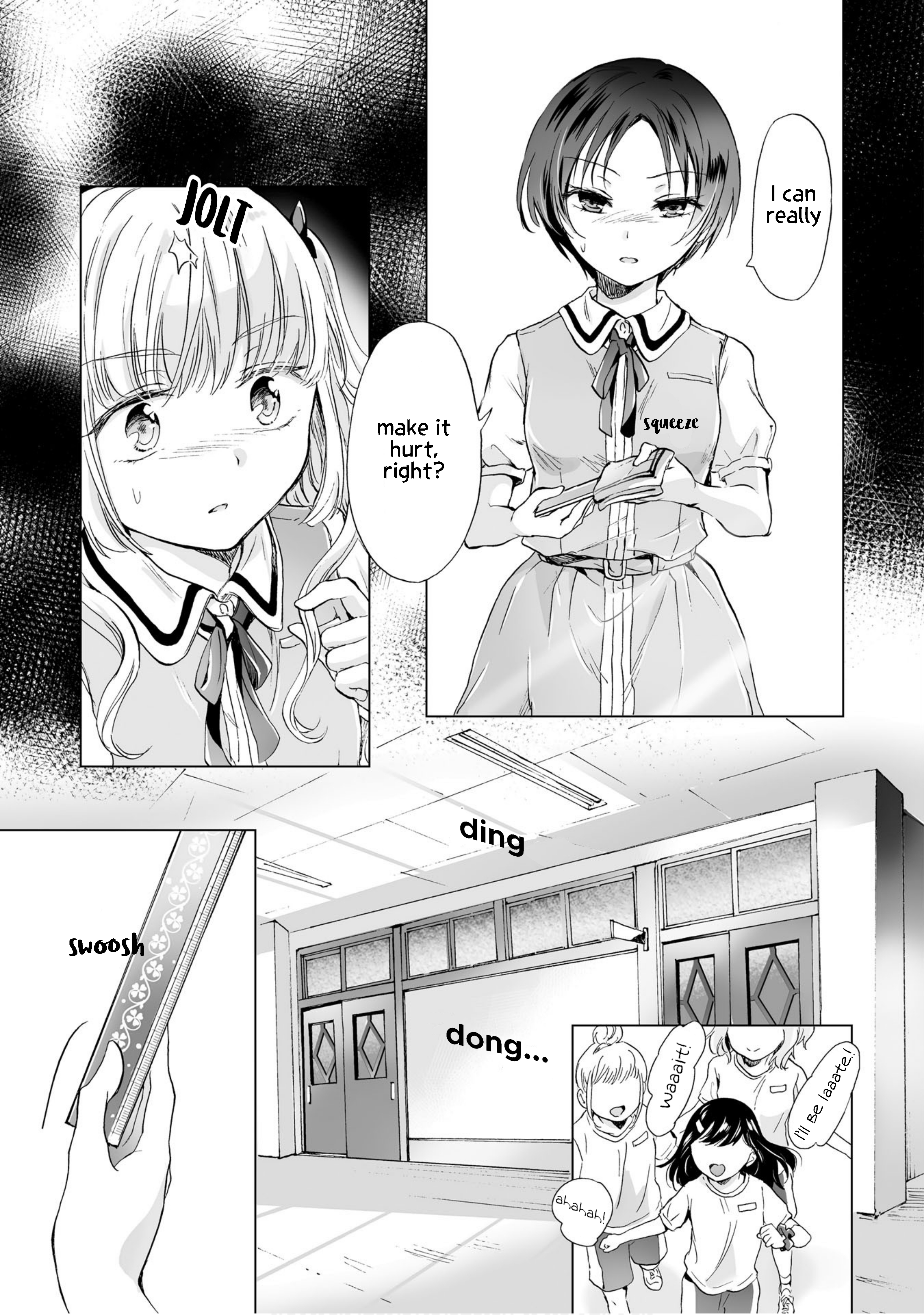 Hearts of Two Girls Will Be Connect, Only by Their Painful Acts Chapter 6 - Page 13