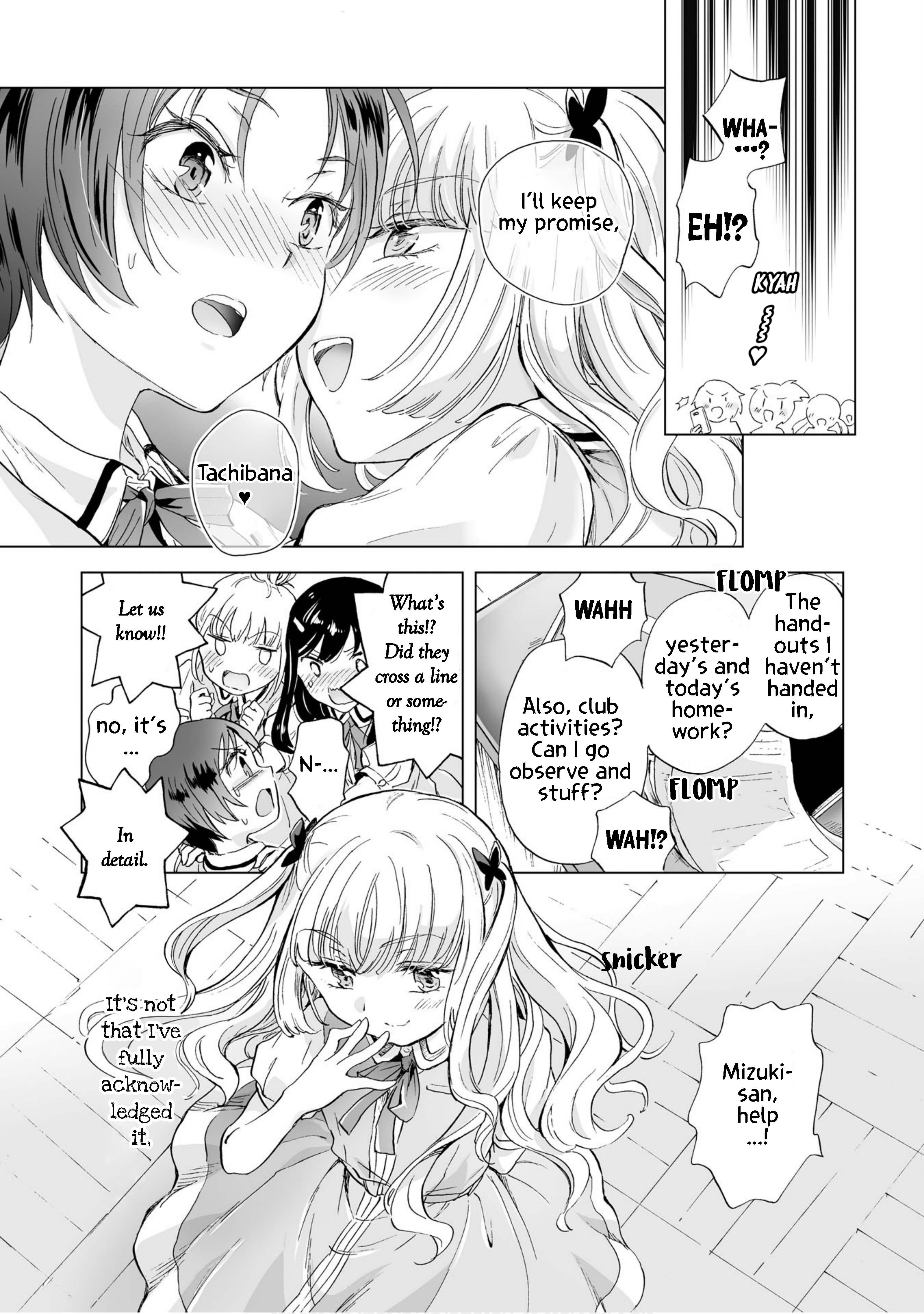 Hearts of Two Girls Will Be Connect, Only by Their Painful Acts Chapter 6 - Page 27