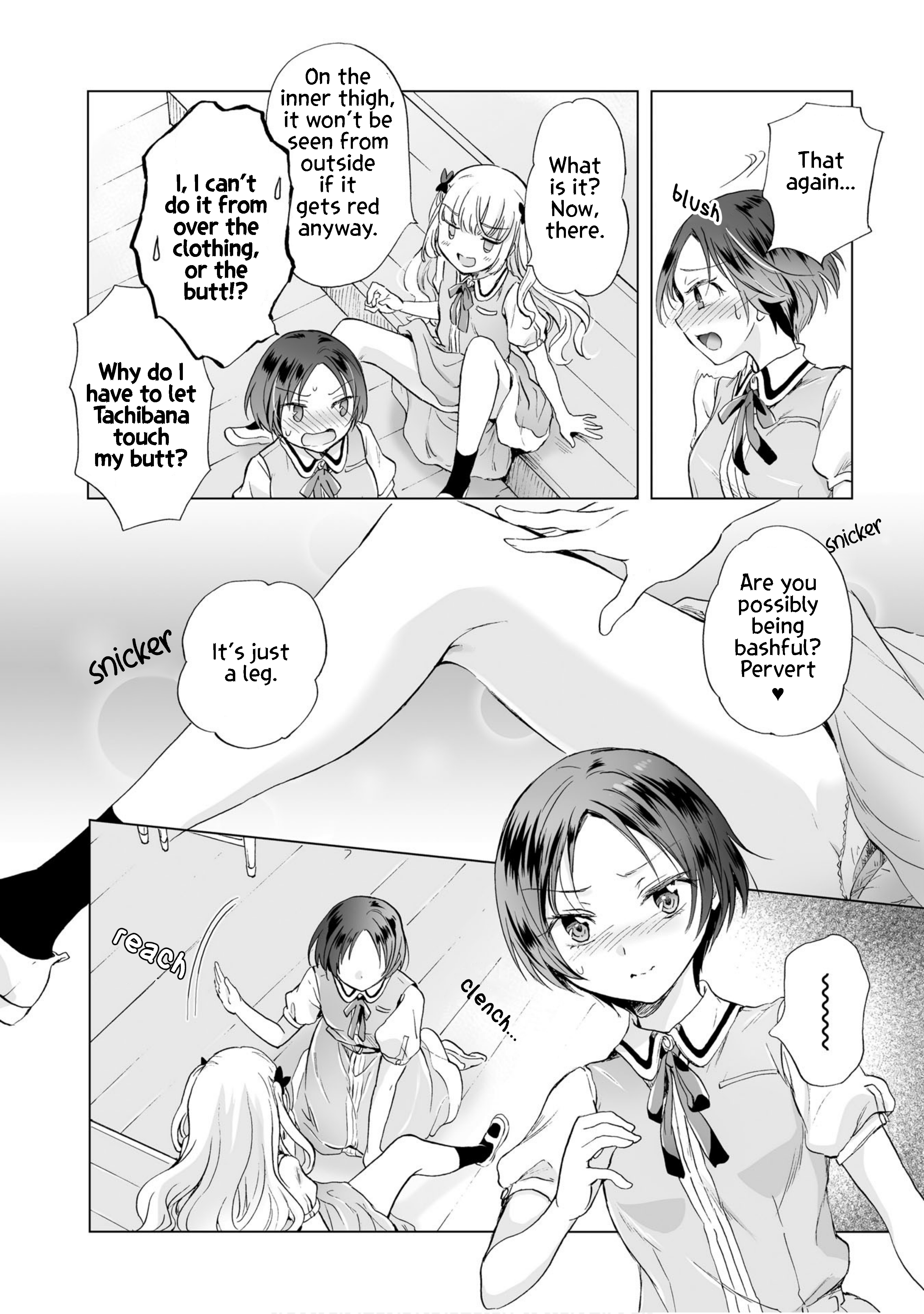 Hearts of Two Girls Will Be Connect, Only by Their Painful Acts Chapter 6 - Page 4