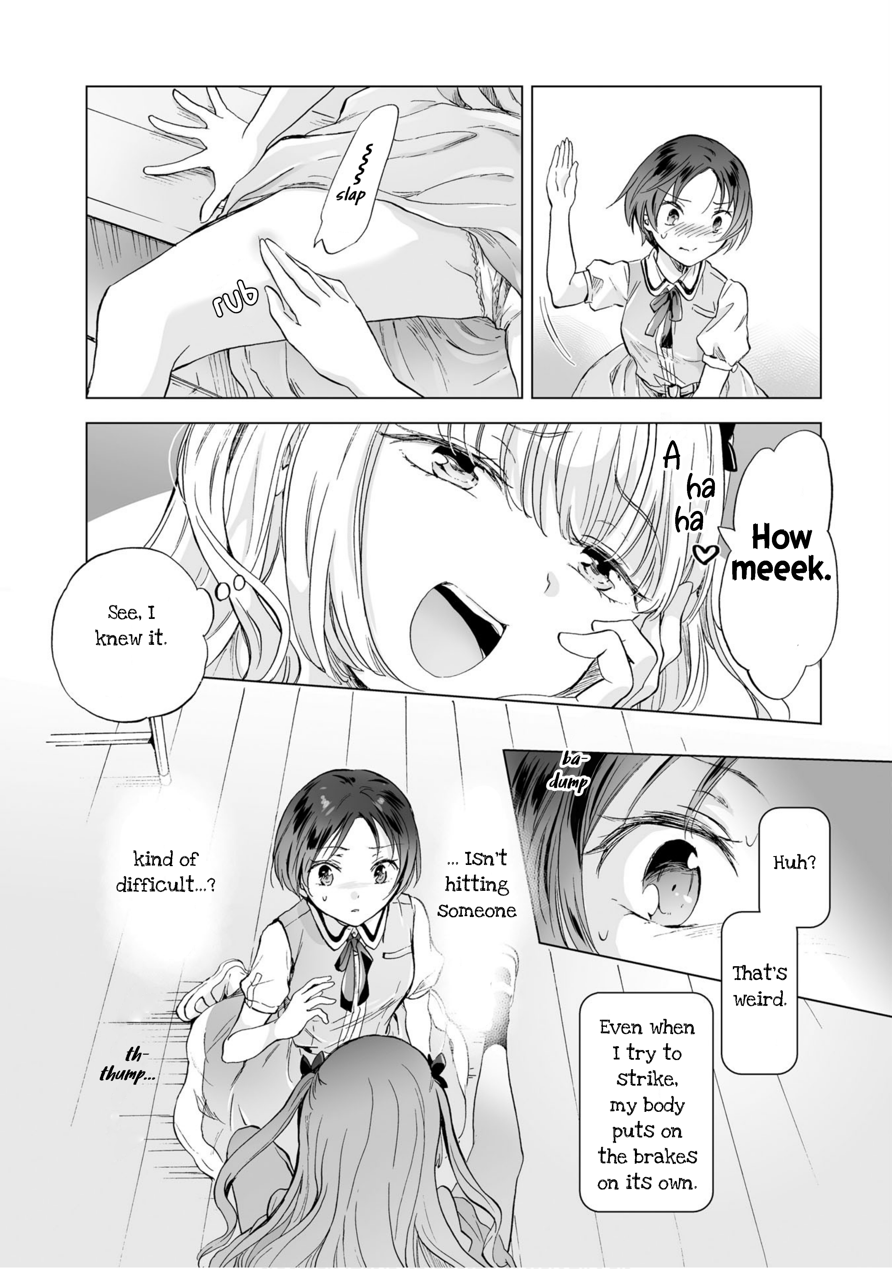 Hearts of Two Girls Will Be Connect, Only by Their Painful Acts Chapter 6 - Page 6